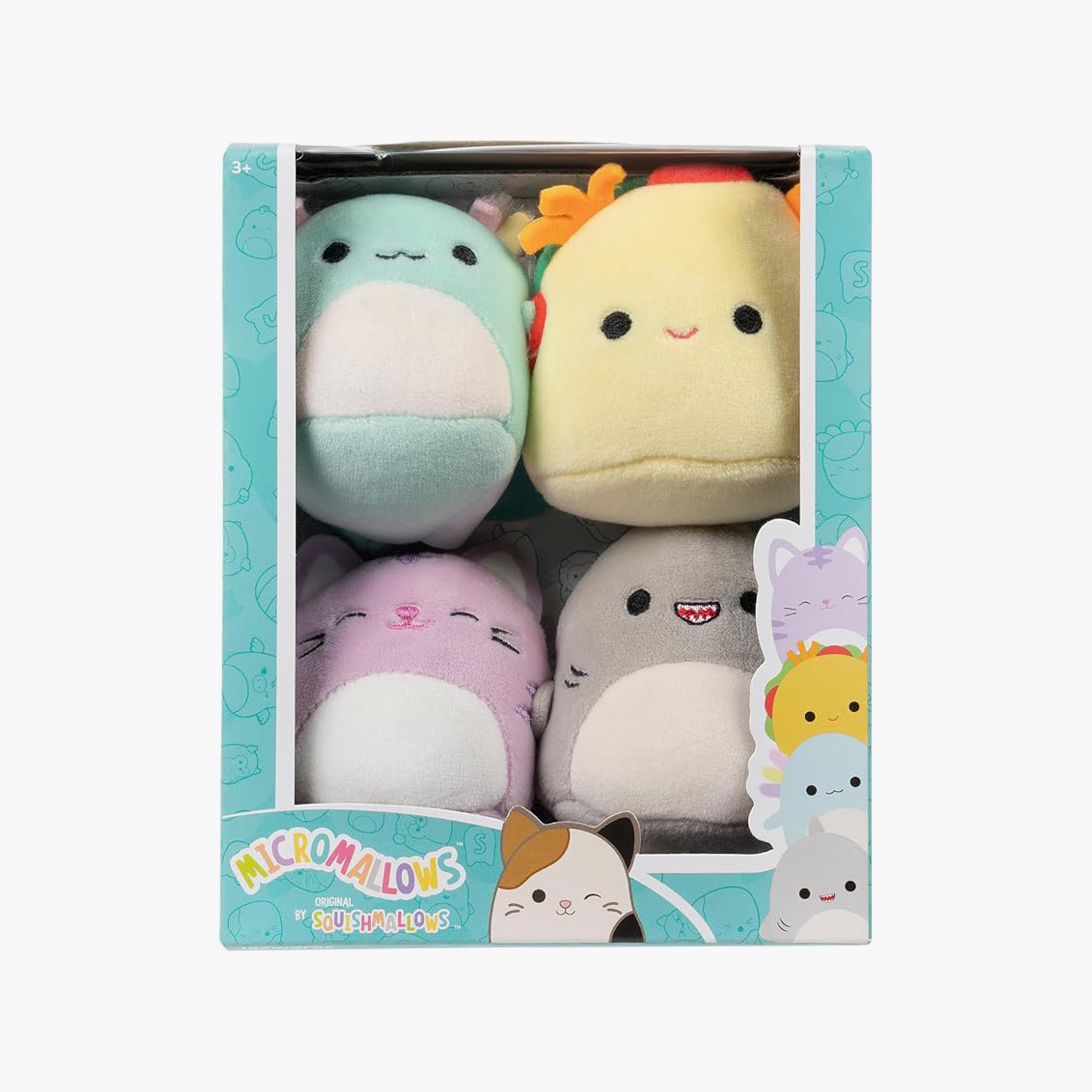 Squishmallows 4 Piece Animal Plush Micromallows-toys-plushsofttoys-animals-image-7