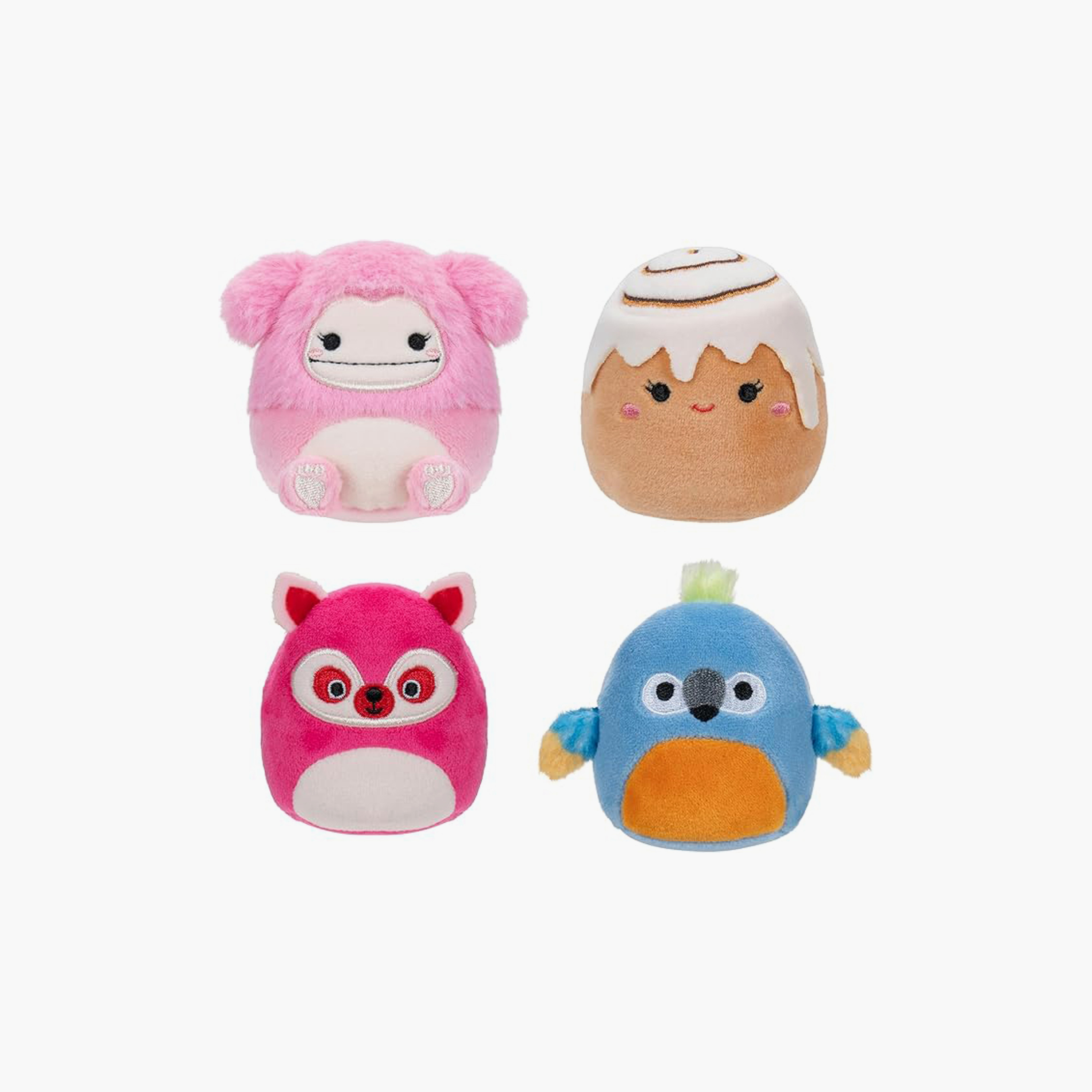 Squishmallows 4 Piece Animal Plush Micromallows - 6.5 cm-toys-plushsofttoys-animals-image-1