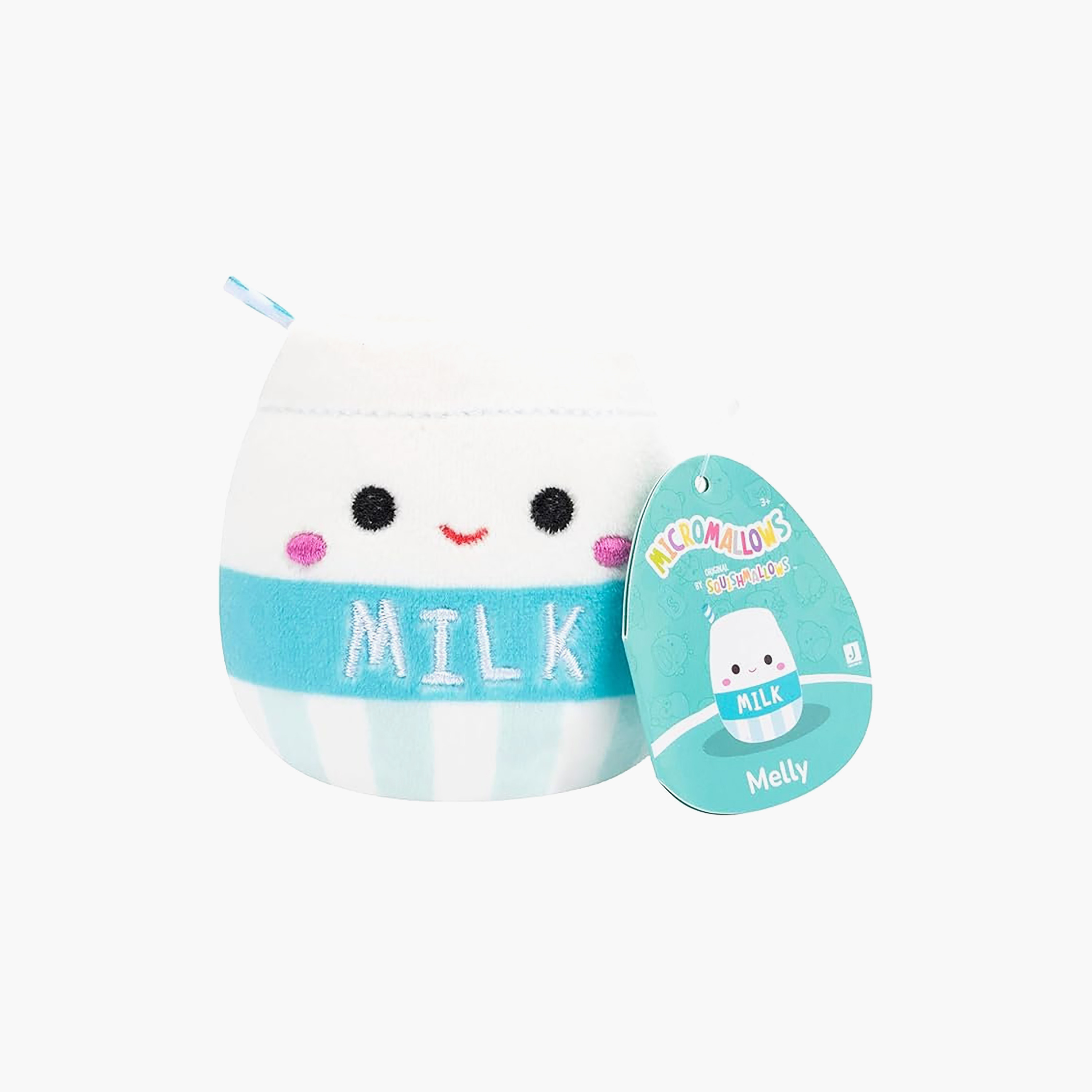 مجموعة ألعاب محشوة مايكروميلو 4 قطع من سكويشميلو - 2.5 بوصة-toys-plushsofttoys-cartooncharacters-image-4