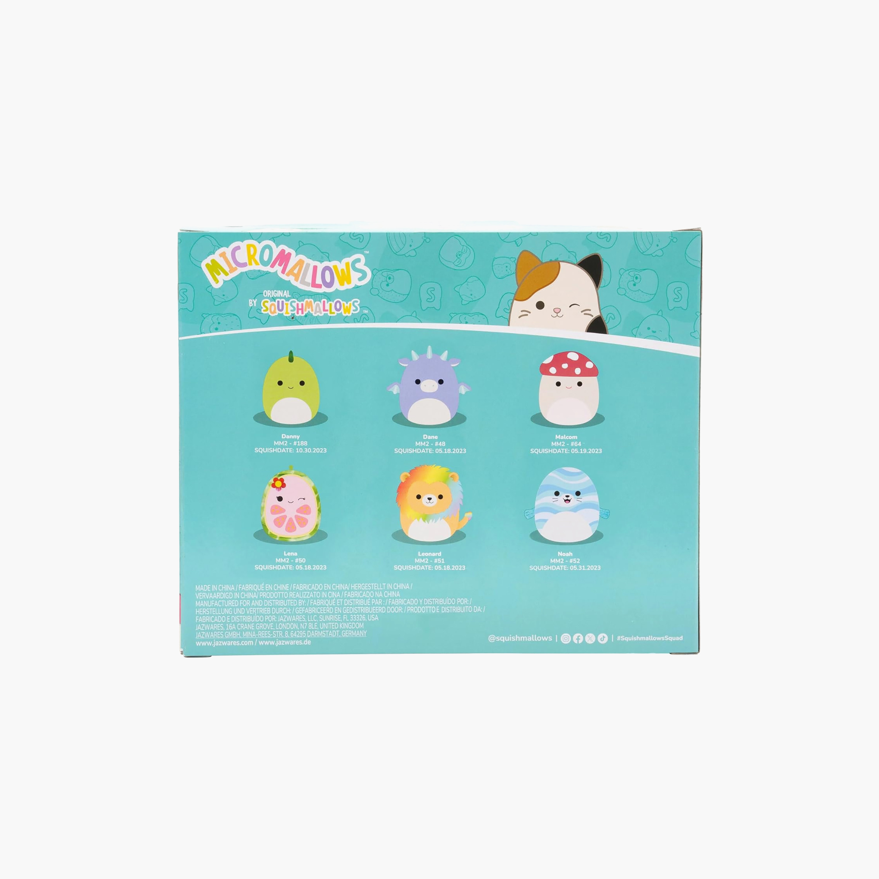 Squishmallows 6-Piece Plush Micromellows - 2.5 Inch-toys-plushsofttoys-cartooncharacters-image-7