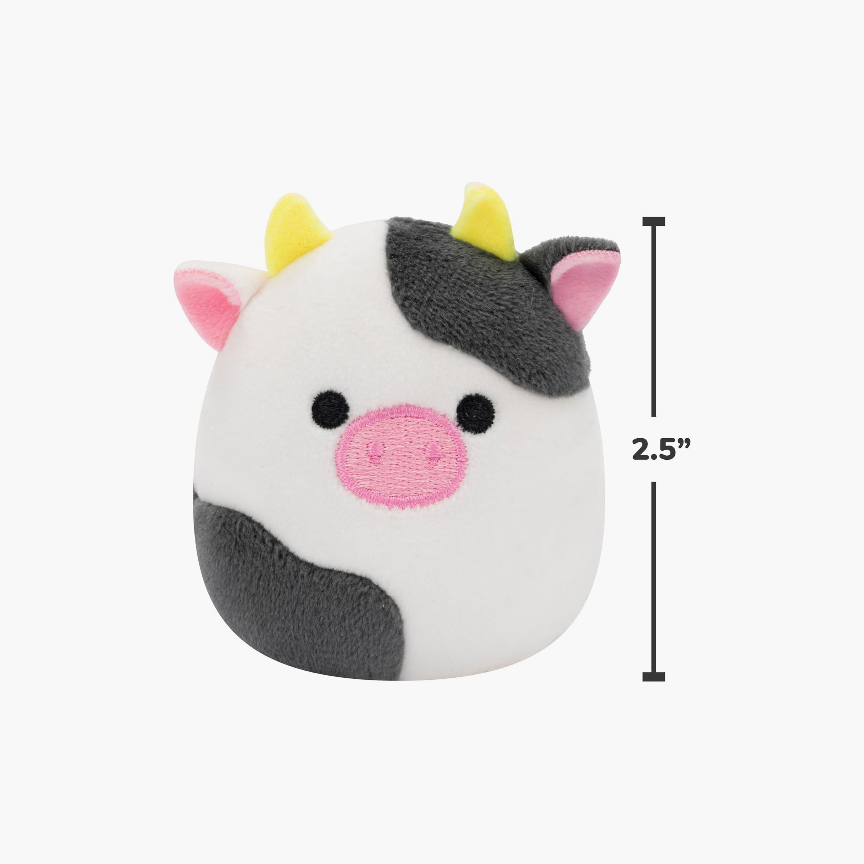 Squishmallows 6-Piece Micromallows – Danny Dinosaur, Dane Dragon, Malcolm Mushroom, Lena Guava Fruit, Leonard Lion, Noah Seal-toys-plushsofttoys-animals-image-3