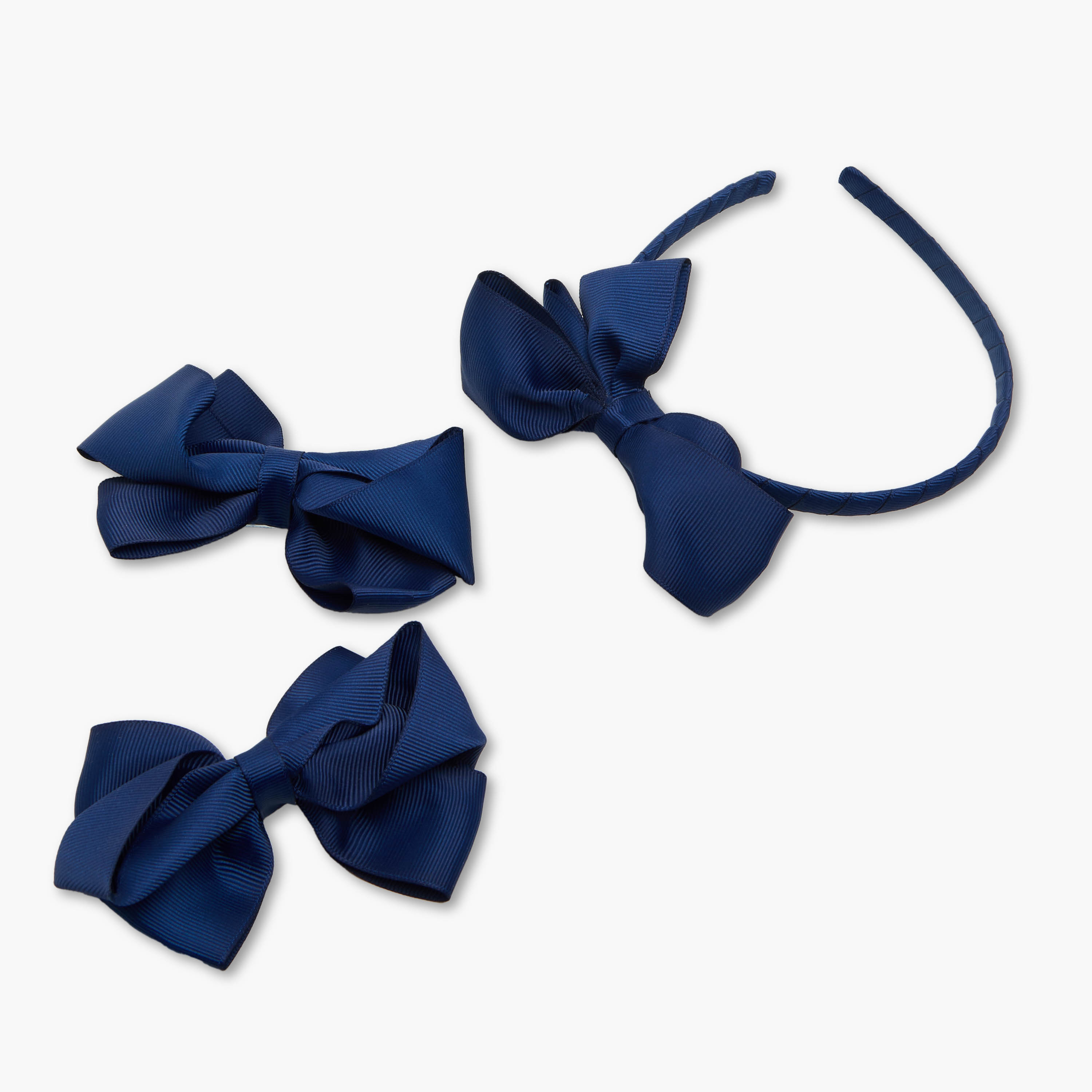 طقم مشبك وشريطة بزينة فيونكة 3 قطع من تشارمز-girls-accessories-hairaccessories-image-5