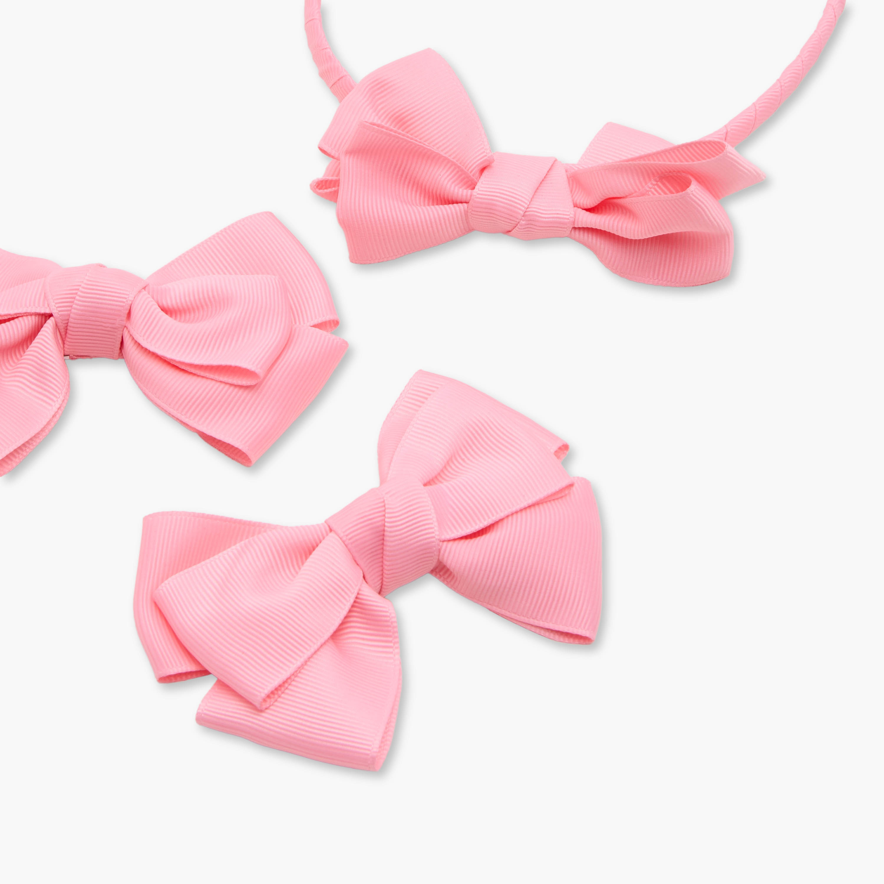 Charmz 3-Piece Bow Accent Hairband and Hair Clip Set-girls-accessories-hairaccessories-image-5