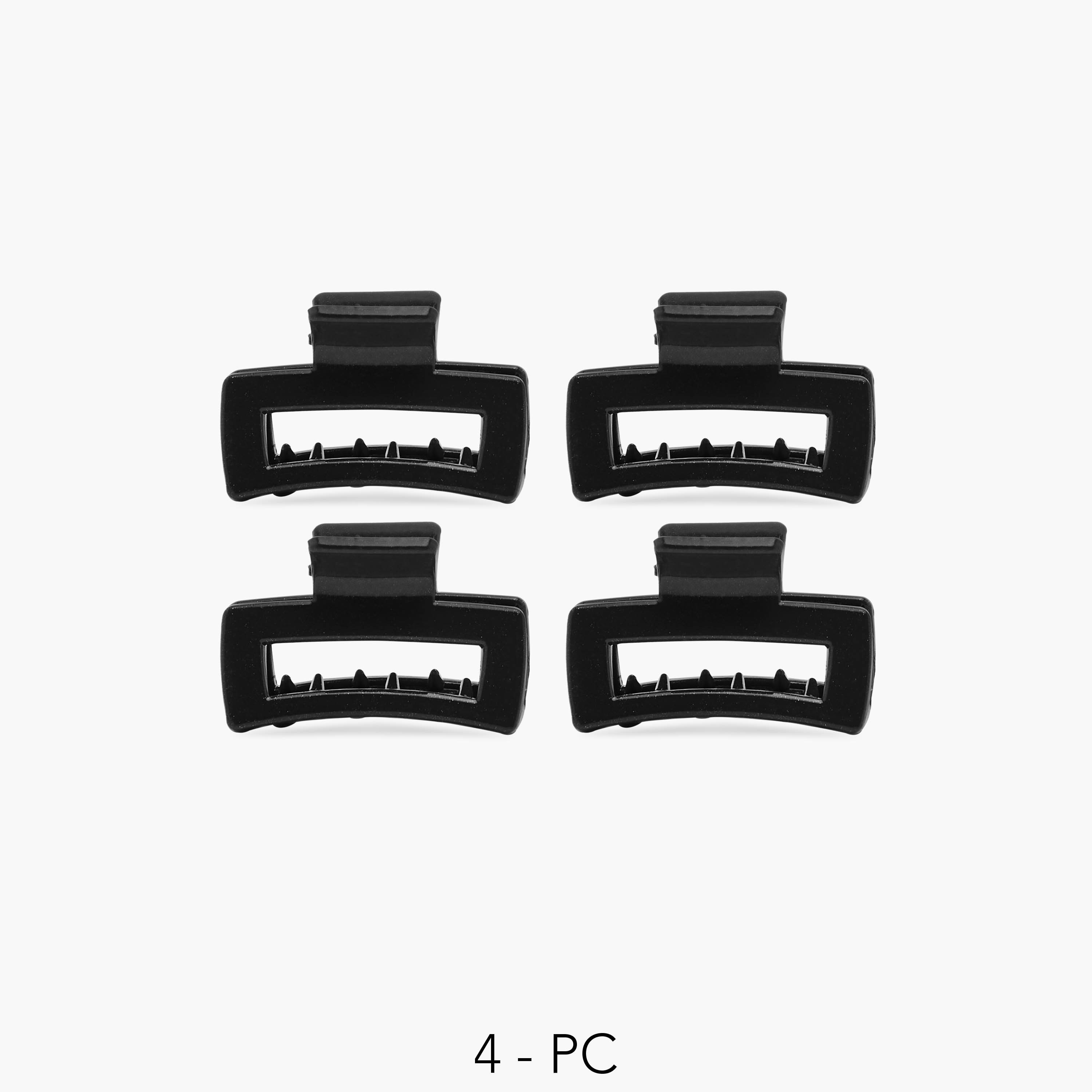 Charmz Solid Hair Clamp - Set of 4-girls-accessories-hairaccessories-image-1