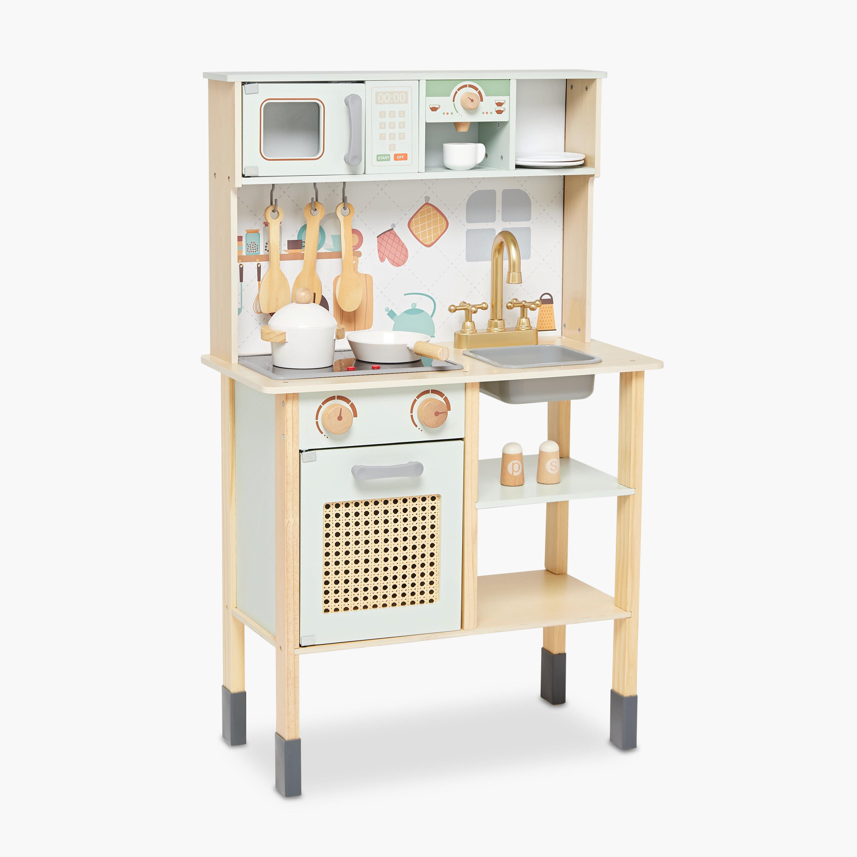 Juniors Wooden Kitchen Playset-toys-roleplay-kitchensets-image-2