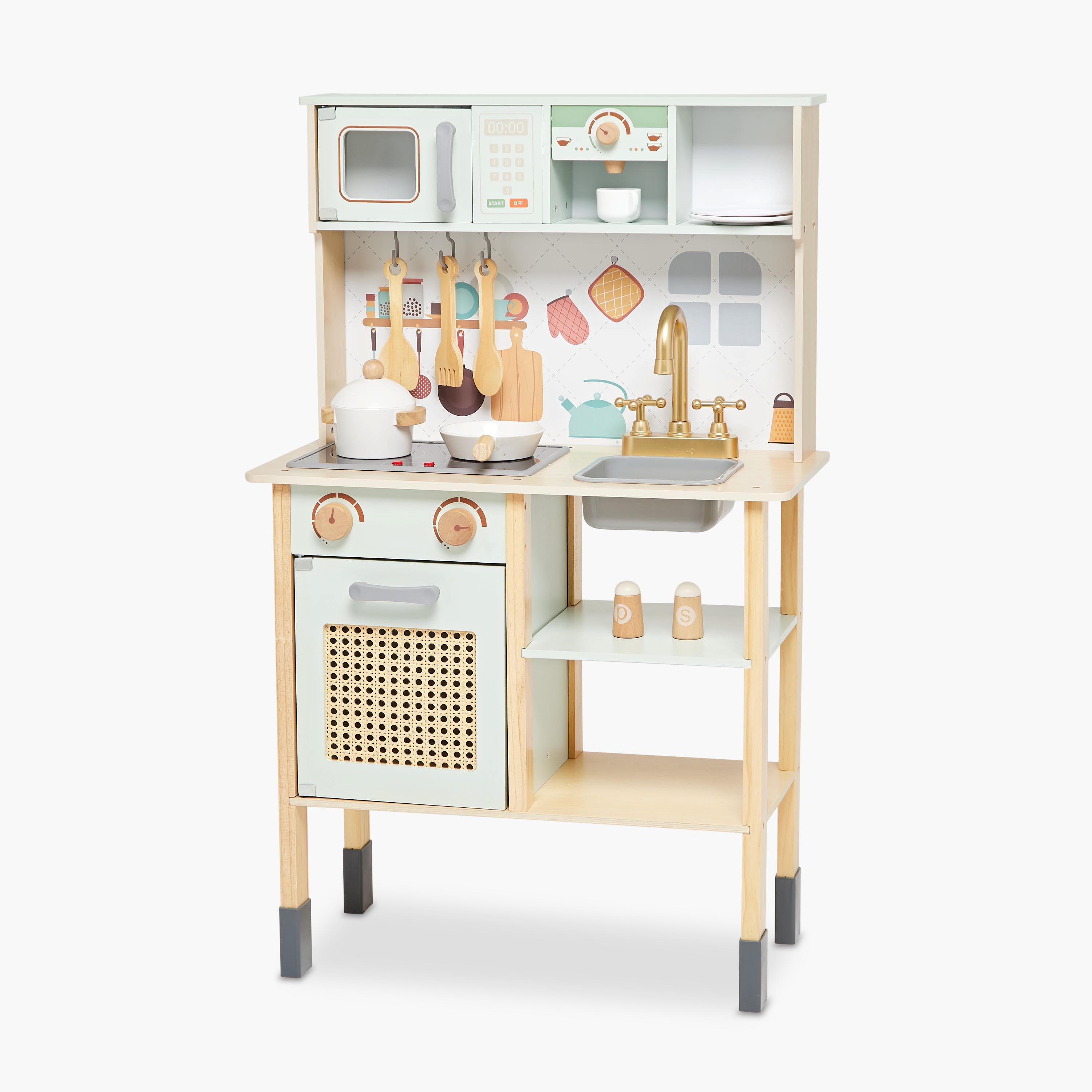Juniors Wooden Kitchen Playset-toys-roleplay-kitchensets-image-3