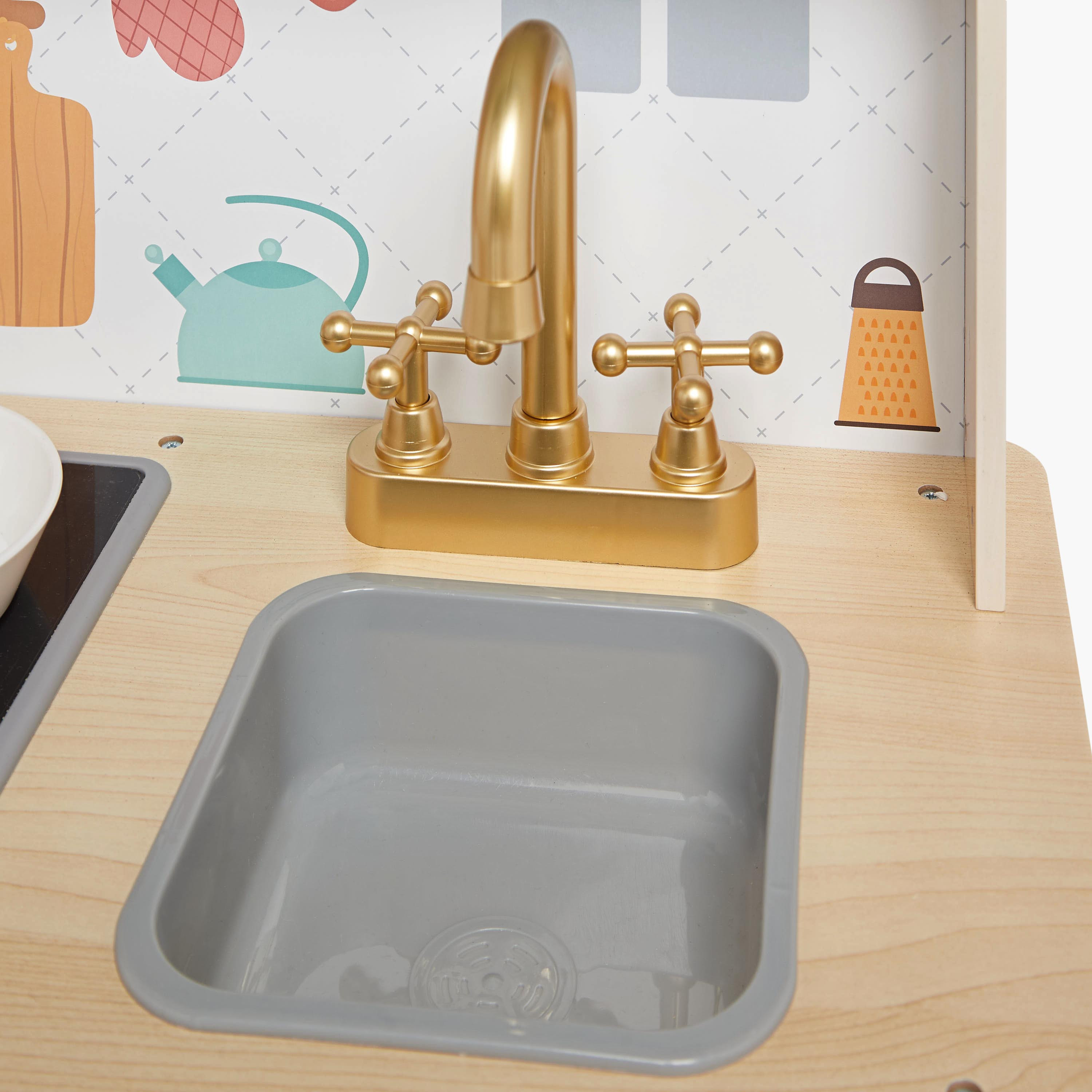 Juniors Wooden Kitchen Playset-toys-roleplay-kitchensets-image-6