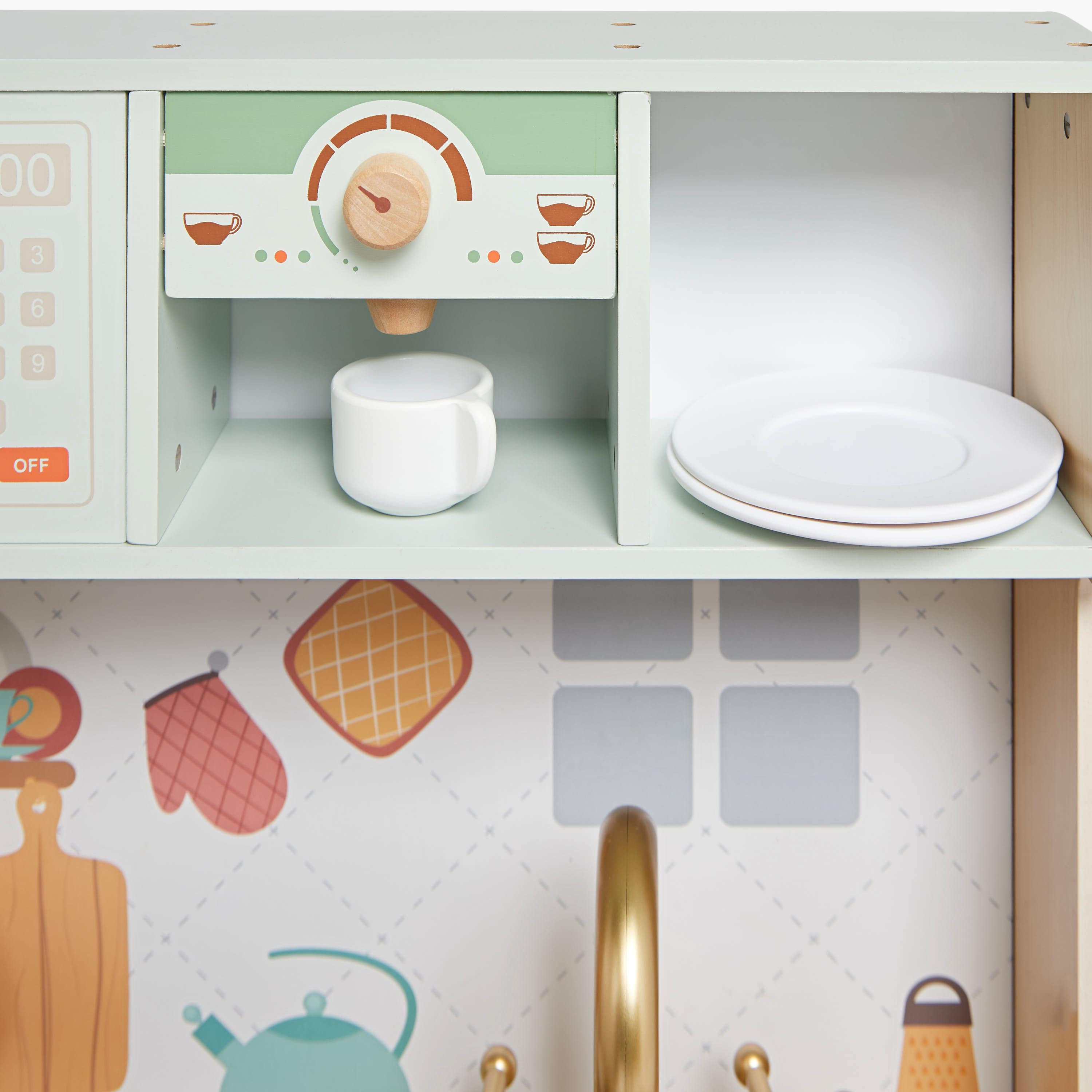 Juniors Wooden Kitchen Playset-toys-roleplay-kitchensets-image-7