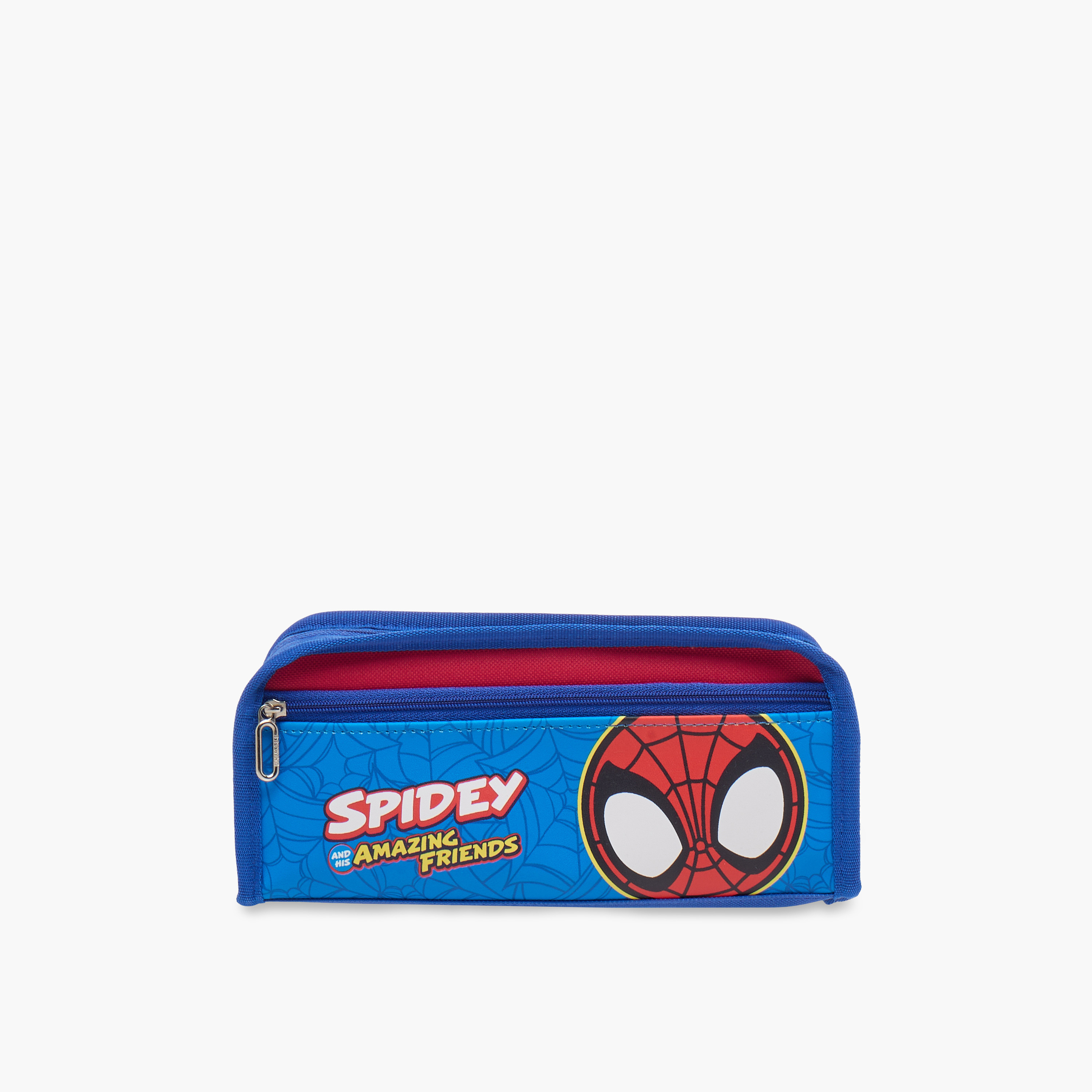 Disney Spider-Man Print Pencil Pouch with Zip Closure-school-stationery-pencilcases-image-1