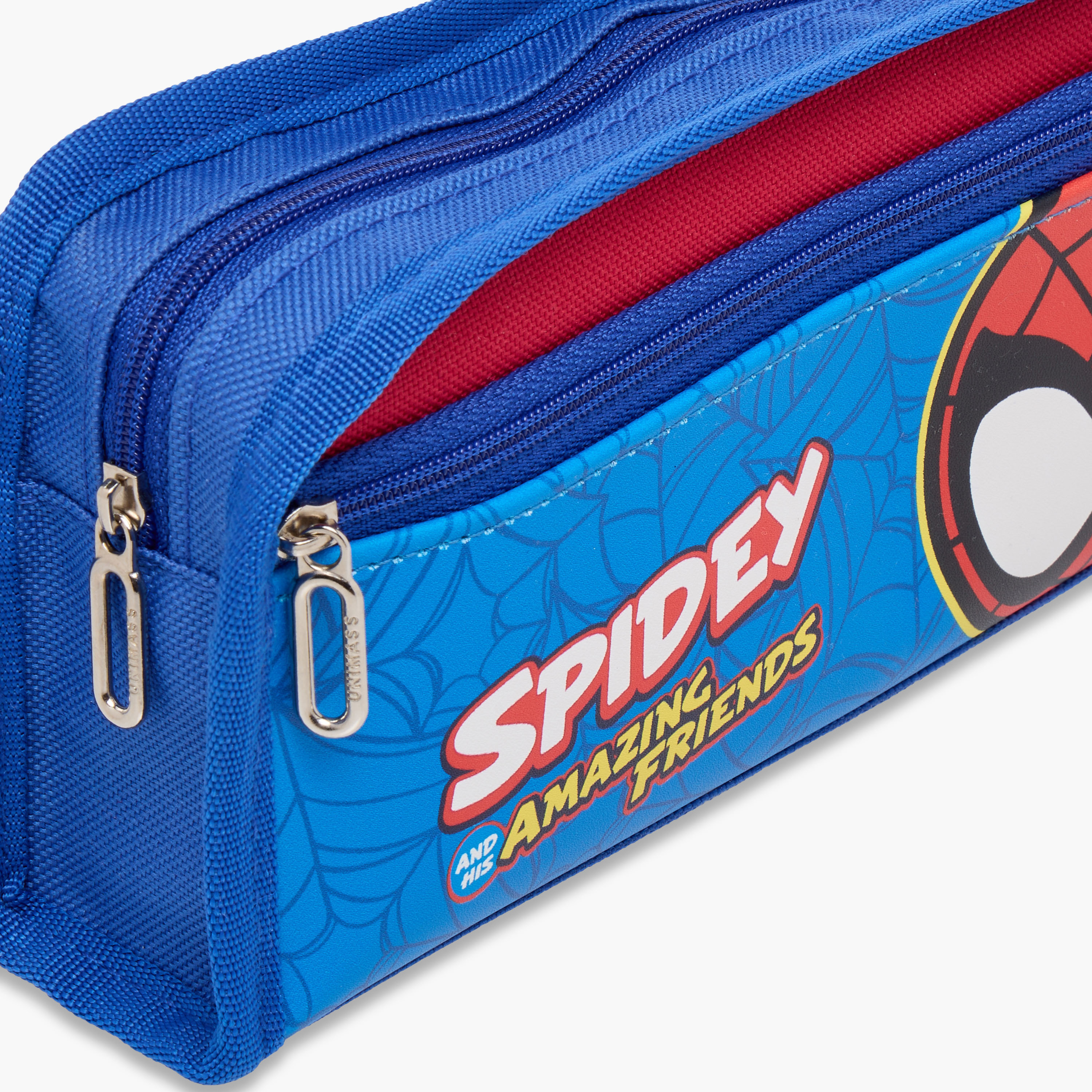 Disney Spider-Man Print Pencil Pouch with Zip Closure-school-stationery-pencilcases-image-6