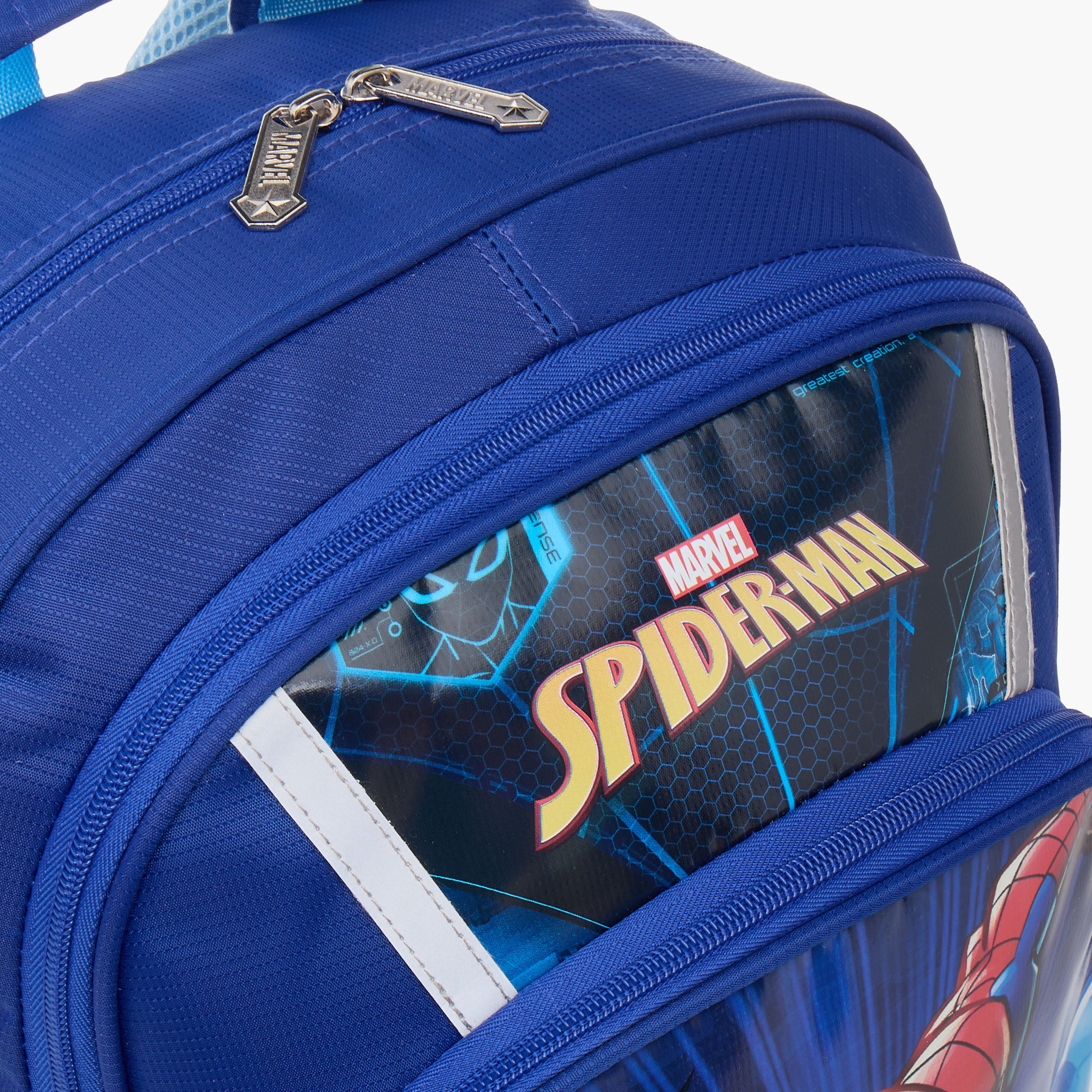 Disney Spider-Man Print Trolley Backpack with Retractable Handle - 16 inches-school-bagsandbackpacks-trolleybags-image-9