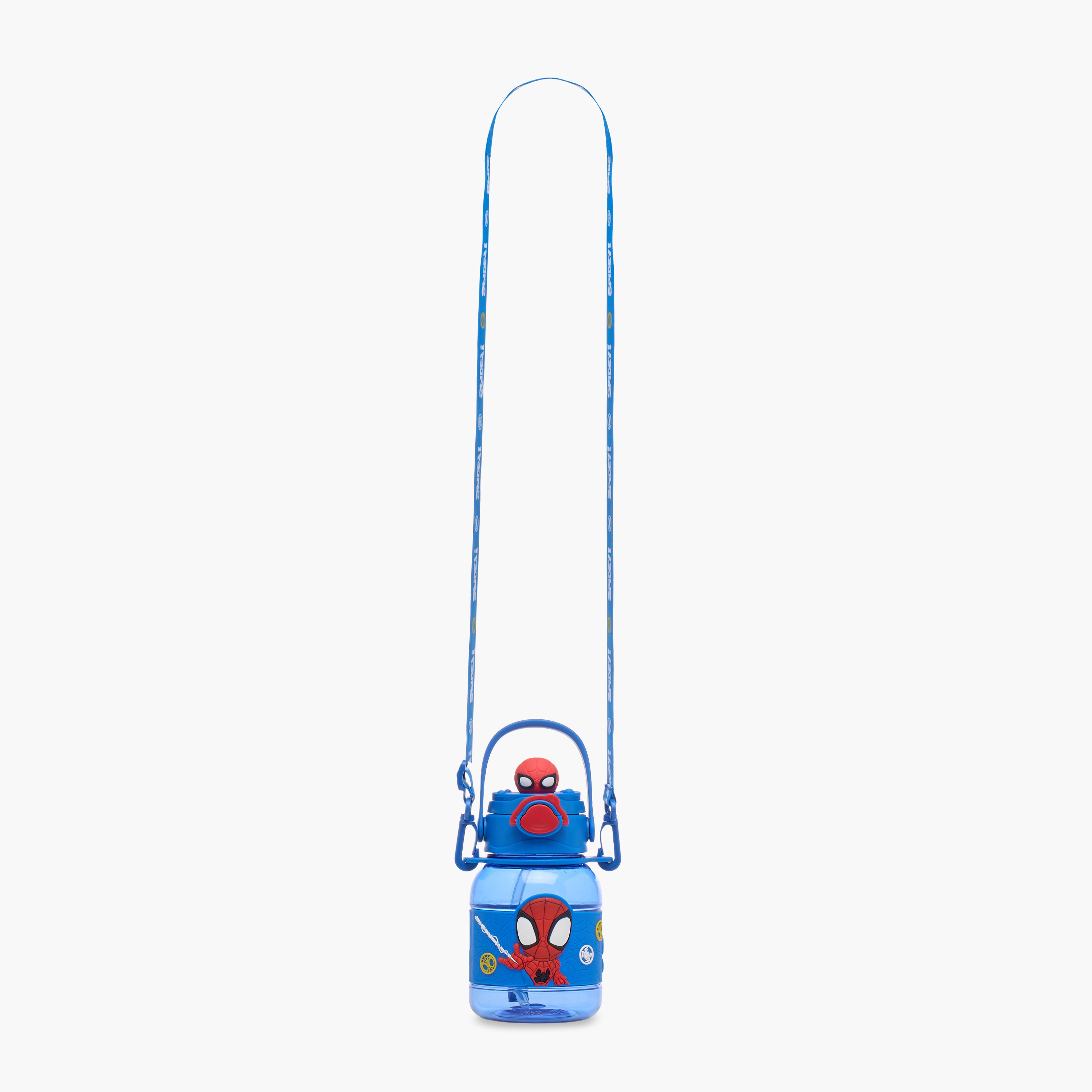 Spider-Man Print Sipper Water Bottle - 800 ml-school-waterbottles-image-3