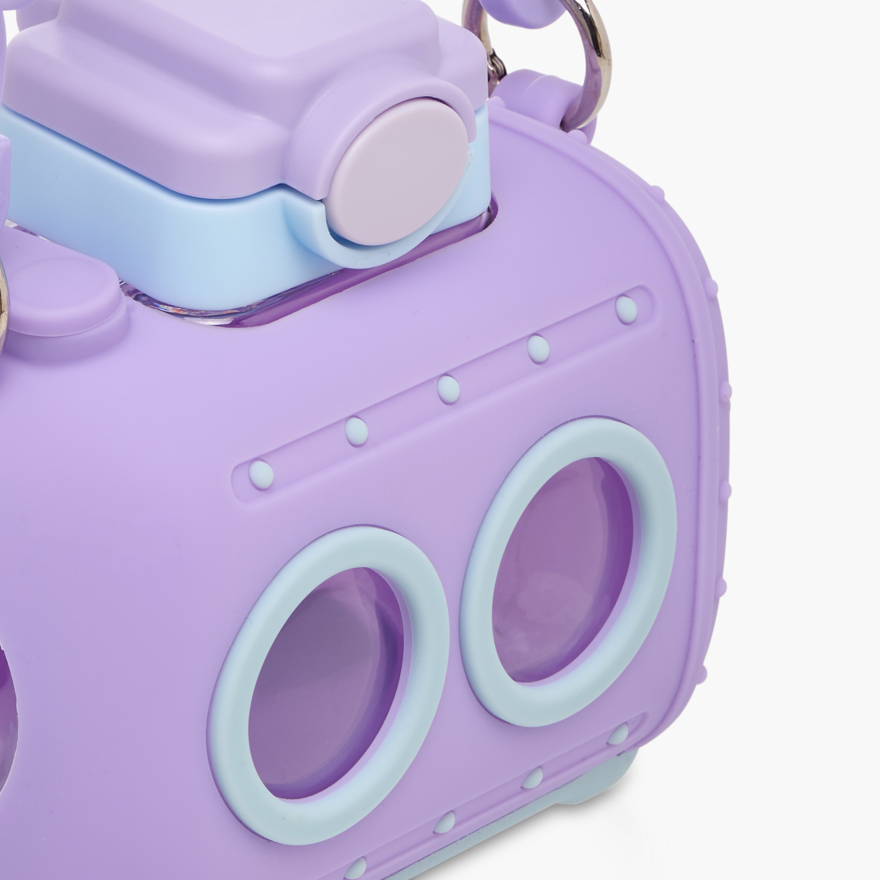 قارورة مياه بحزام قابل للفصل وقشّة وطبعات إلسا من ديزني - 680 مل-school-waterbottles-image-4