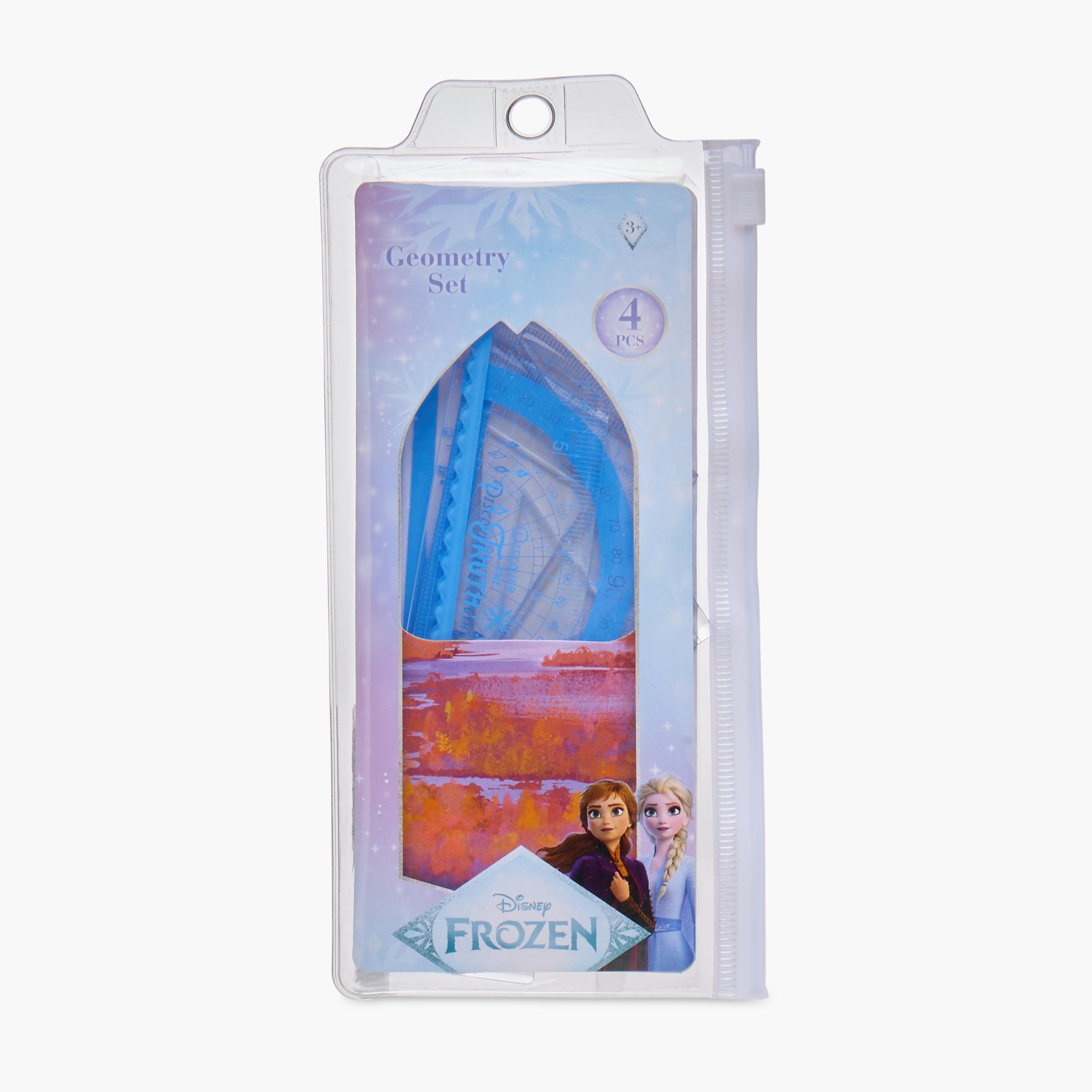 Disney 4-Piece Geometry Ruler Set-school-stationery-accessories-image-7