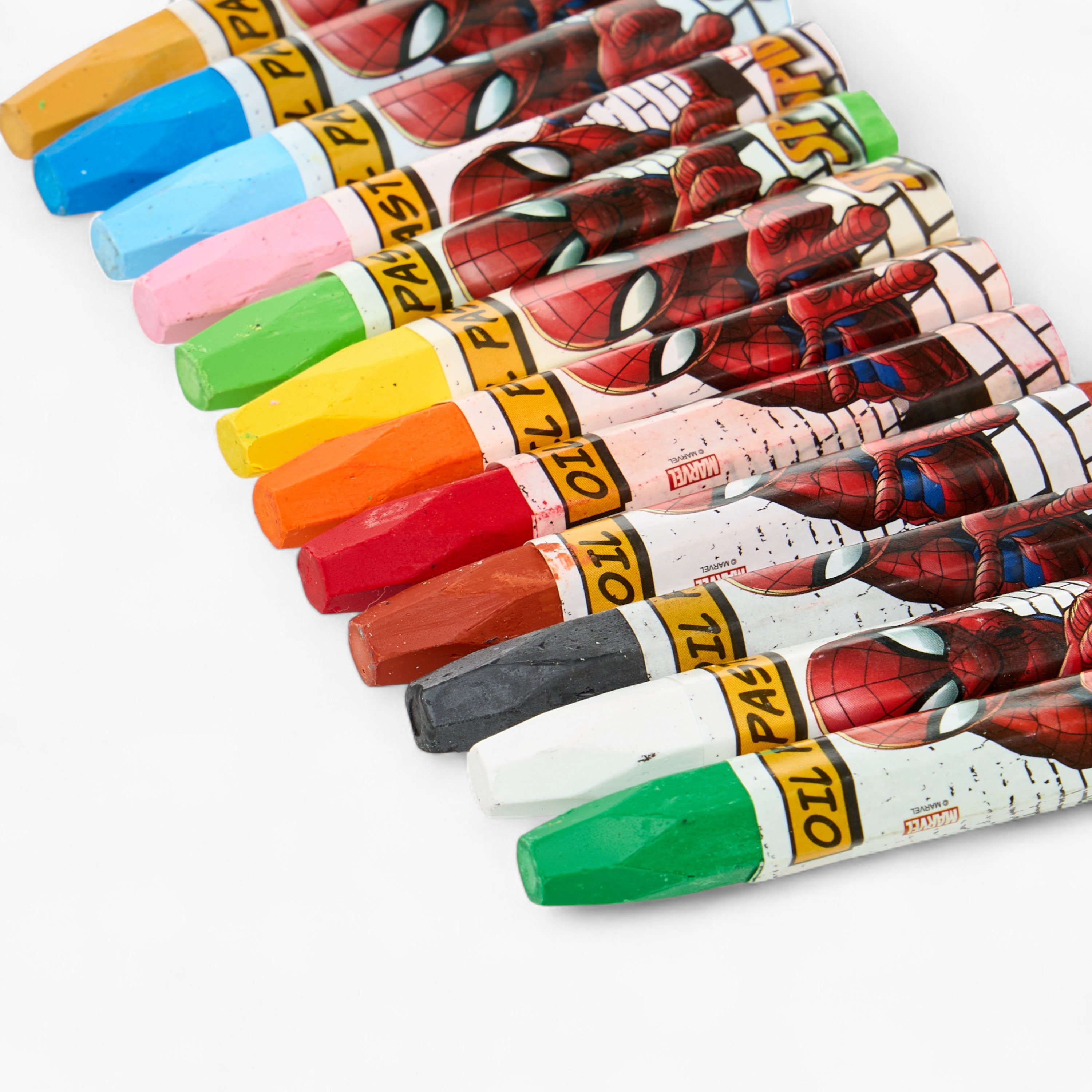 Disney 12-Piece Spider-Man Oil Pastel Set-school-artsandcrafts-image-3
