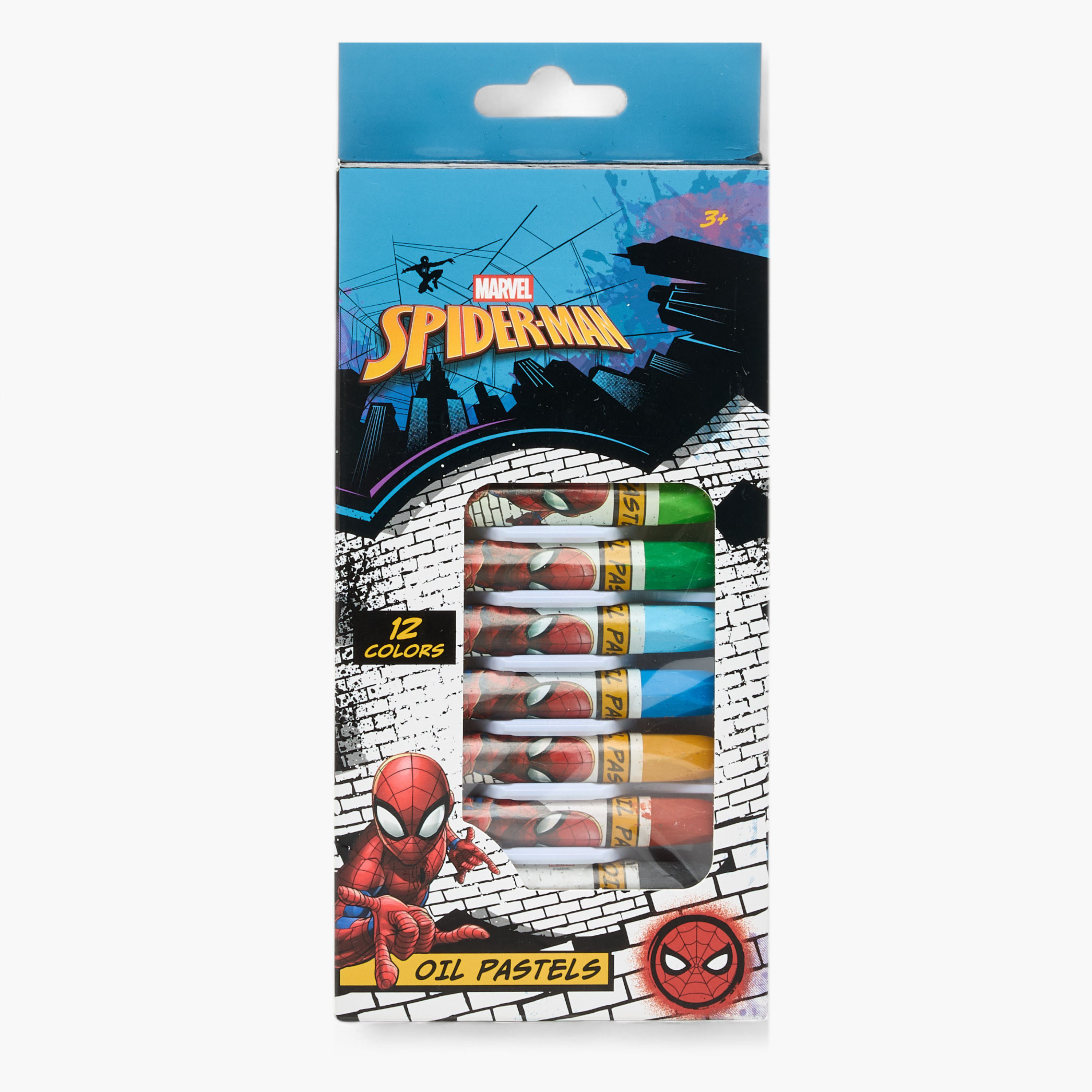 Disney 12-Piece Spider-Man Oil Pastel Set-school-artsandcrafts-image-4