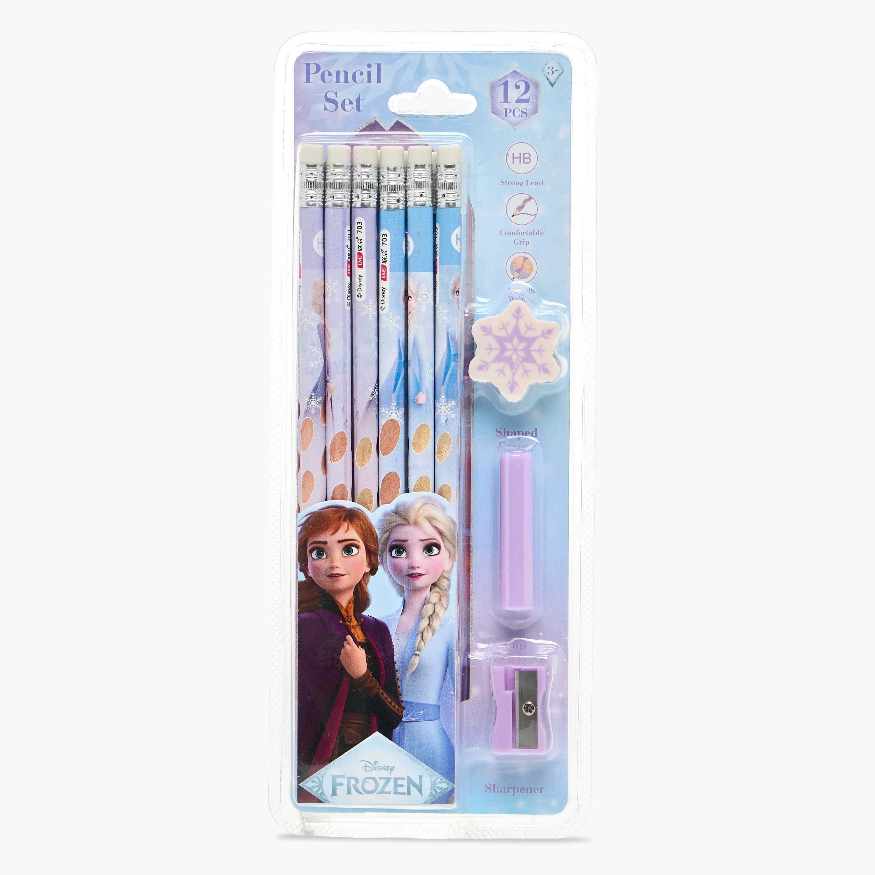 Disney 15nƒ-Piece Frozen Pencil Set-school-stationery-pensandpencils-image-5