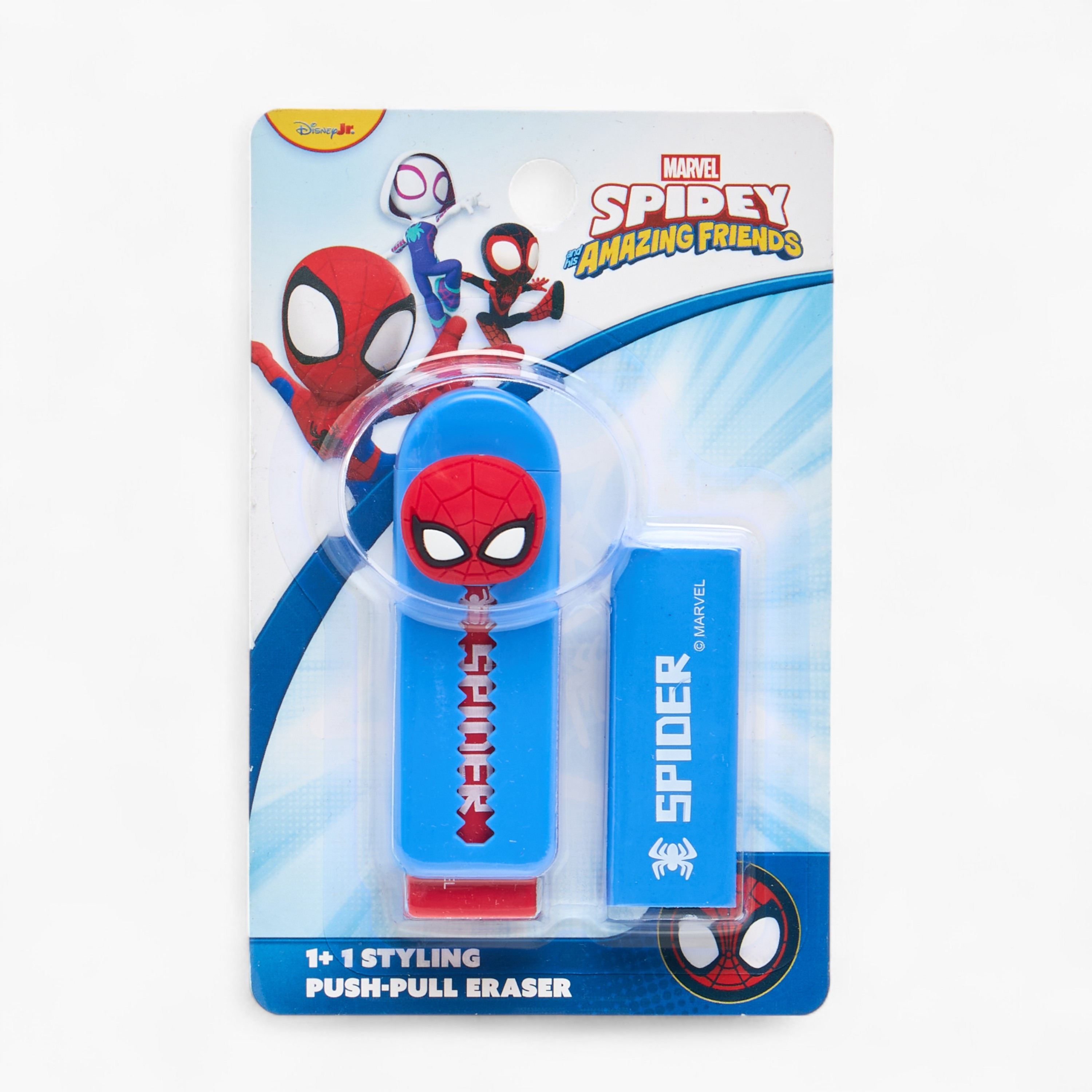 Disney Spider-Man Push Pull Eraser-school-stationery-accessories-image-4
