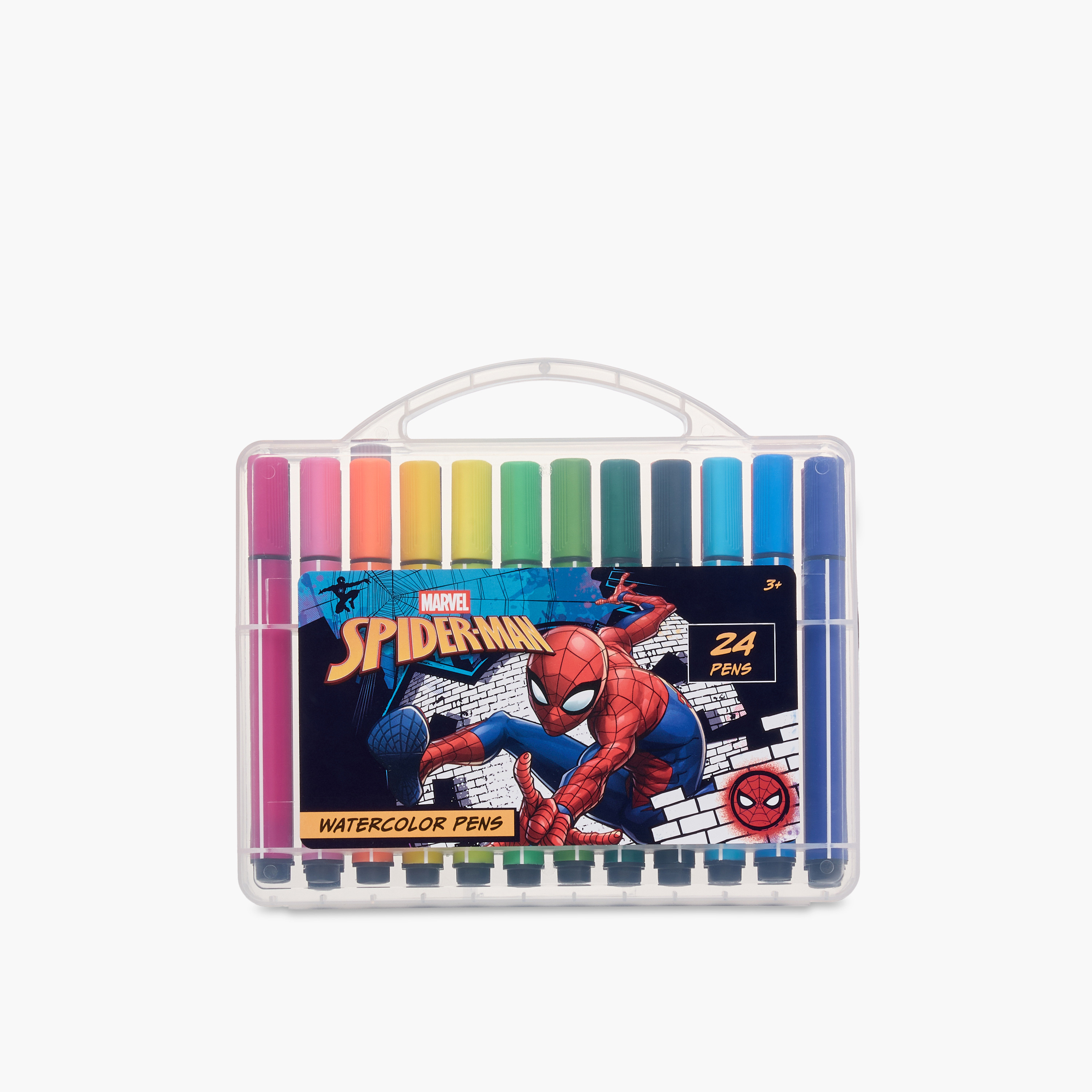 Disney Spider-Man 24-Piece Watercolour Pen Set-school-stationery-accessories-image-4