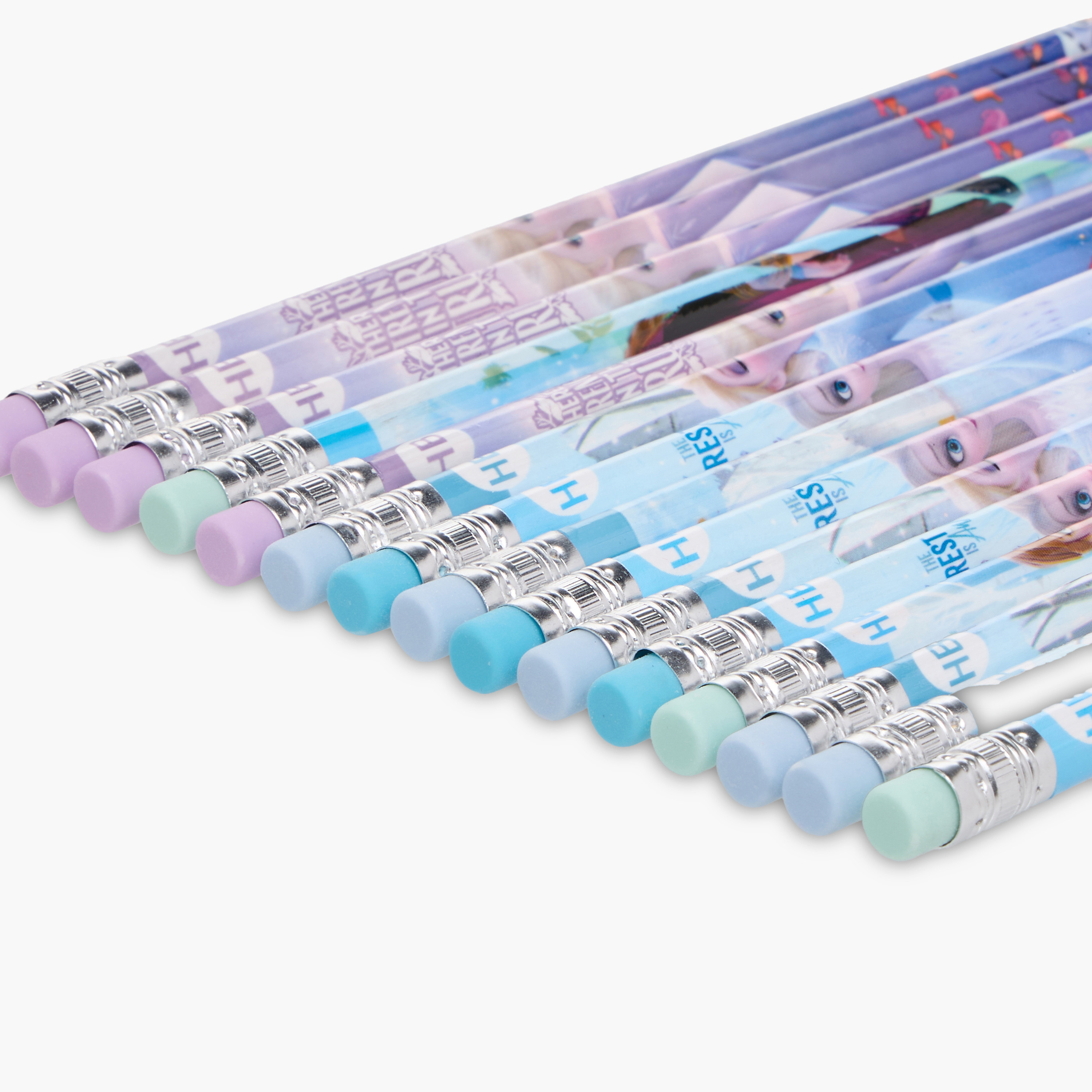 Disney Frozen 30-Piece Pencil Set-school-stationery-pensandpencils-image-2