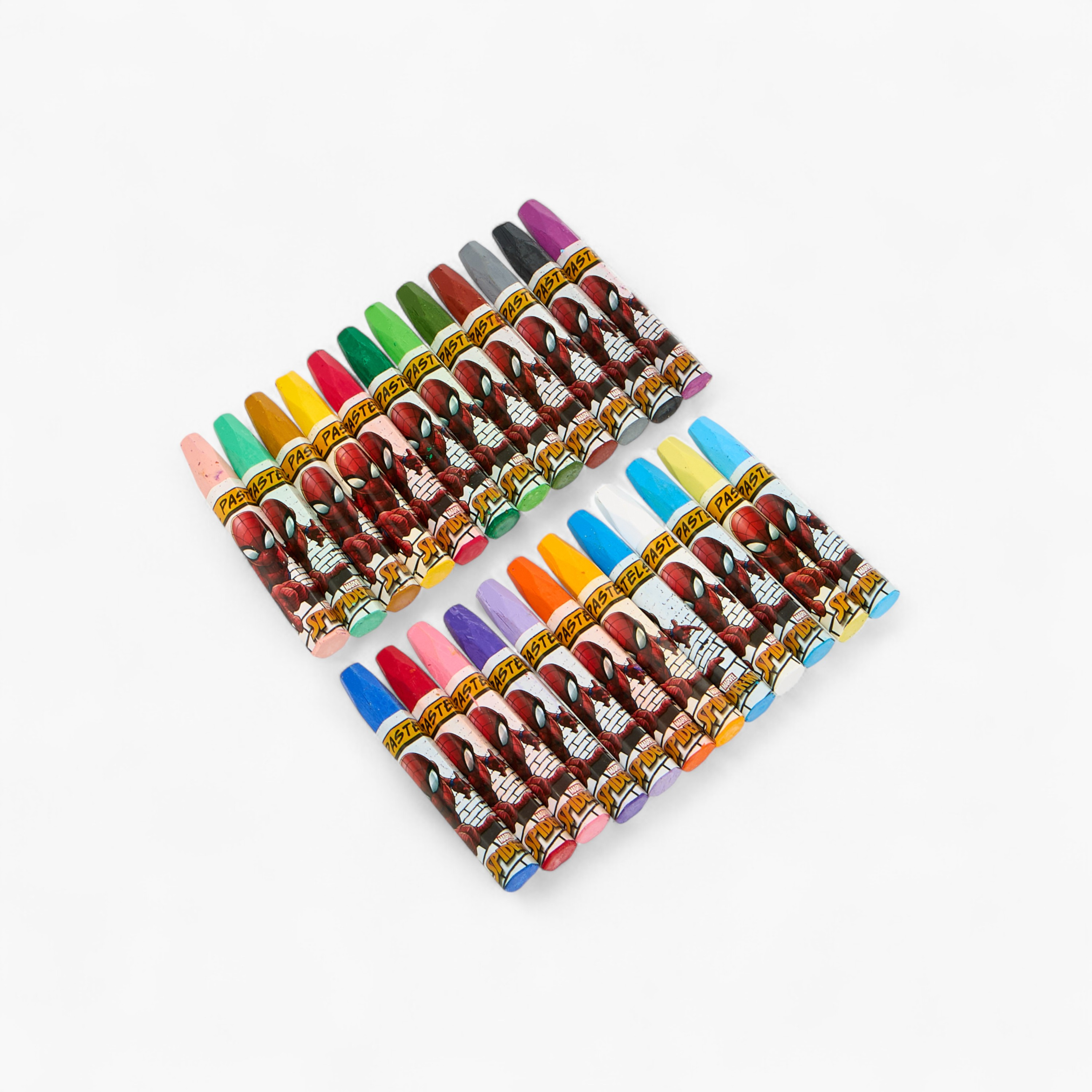 Disney 24-Piece Spiderman Oil Painting Stick Set-school-artsandcrafts-image-1
