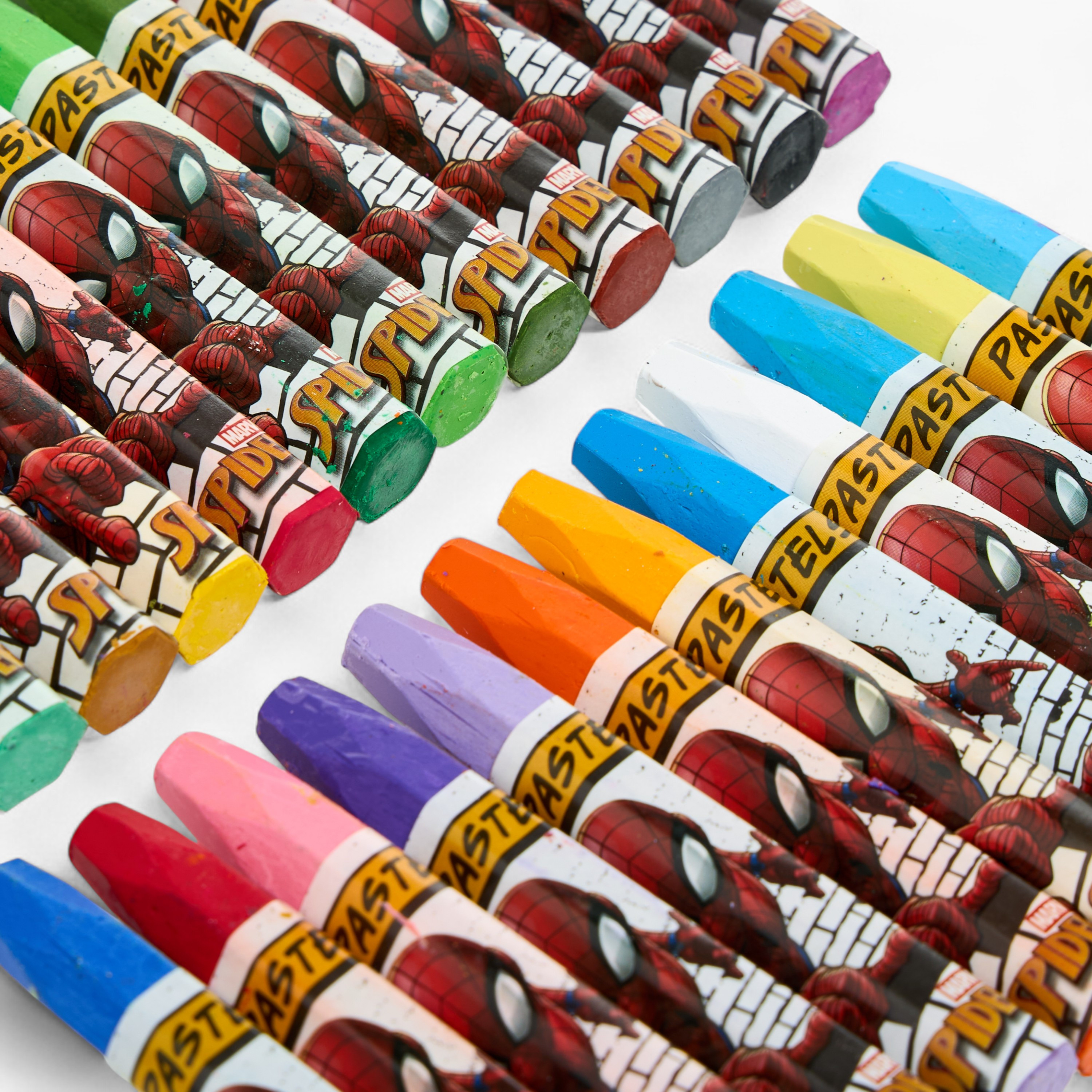 Disney 24-Piece Spiderman Oil Painting Stick Set-school-artsandcrafts-image-3