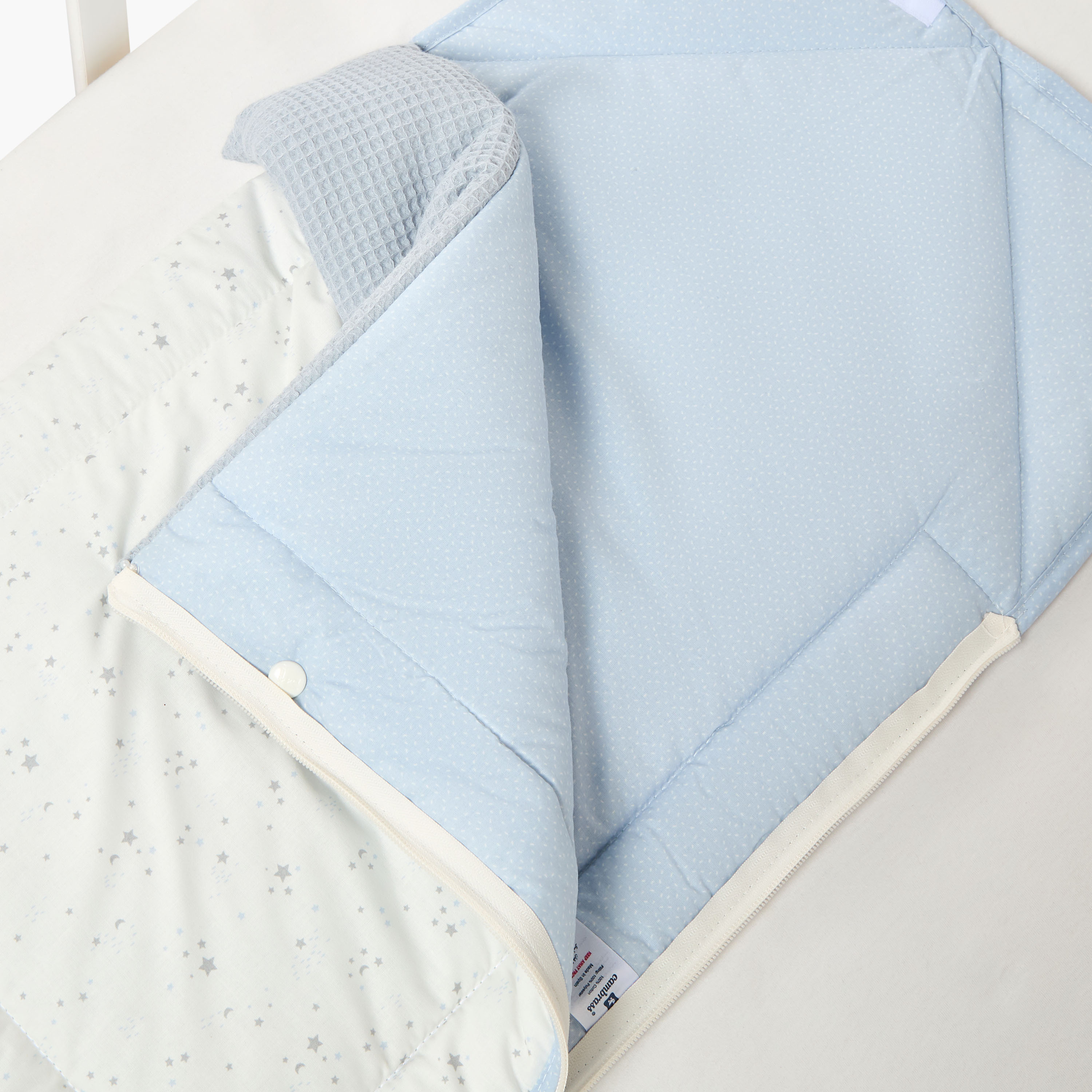 Cambrass Baby Sleeping Bag with Star Print, 0 Months+-baby-nursery-blanketsandswaddles-swaddlesandsleepingbags-image-3