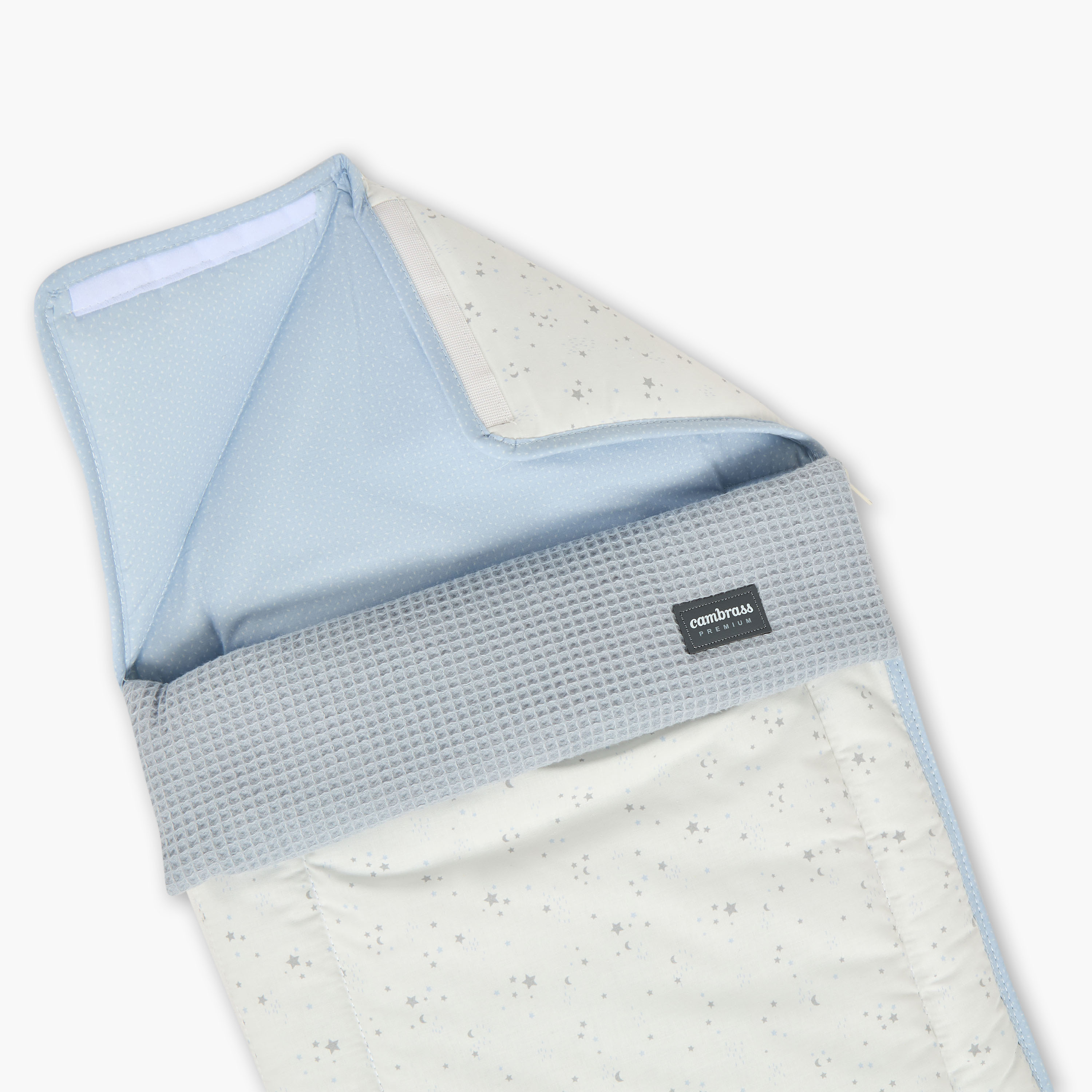 Cambrass Baby Sleeping Bag with Star Print, 0 Months+-baby-nursery-blanketsandswaddles-swaddlesandsleepingbags-image-4