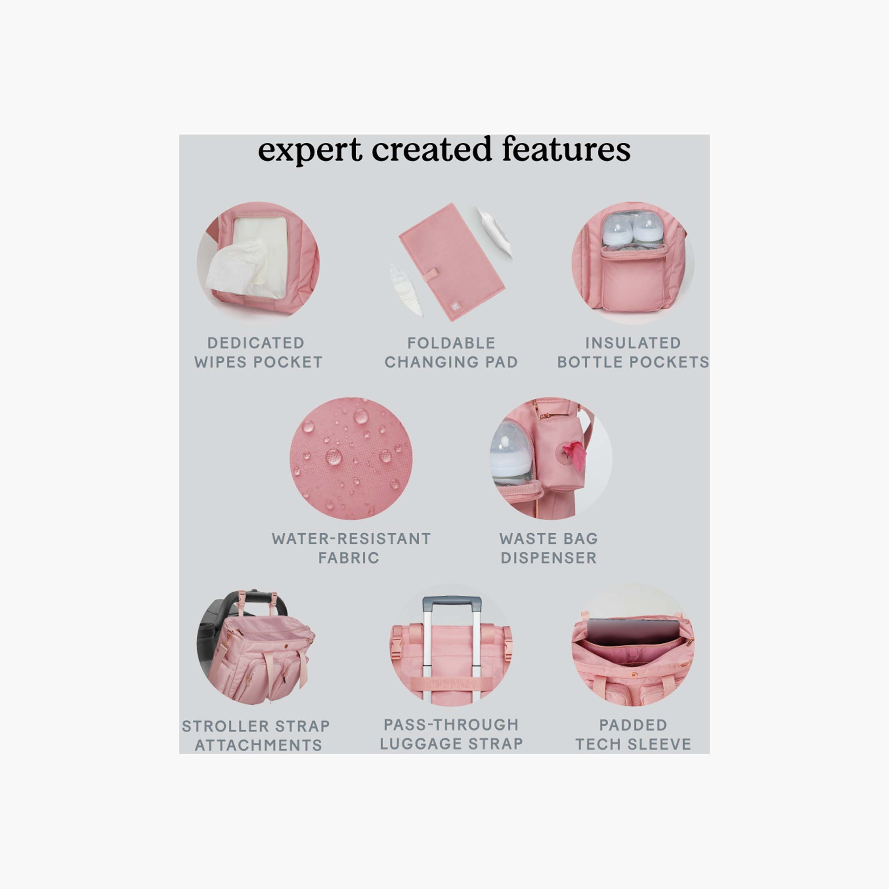 حقيبة حفاضات توت كاري أول ويكإندر-baby-gear-diaperbags-image-12