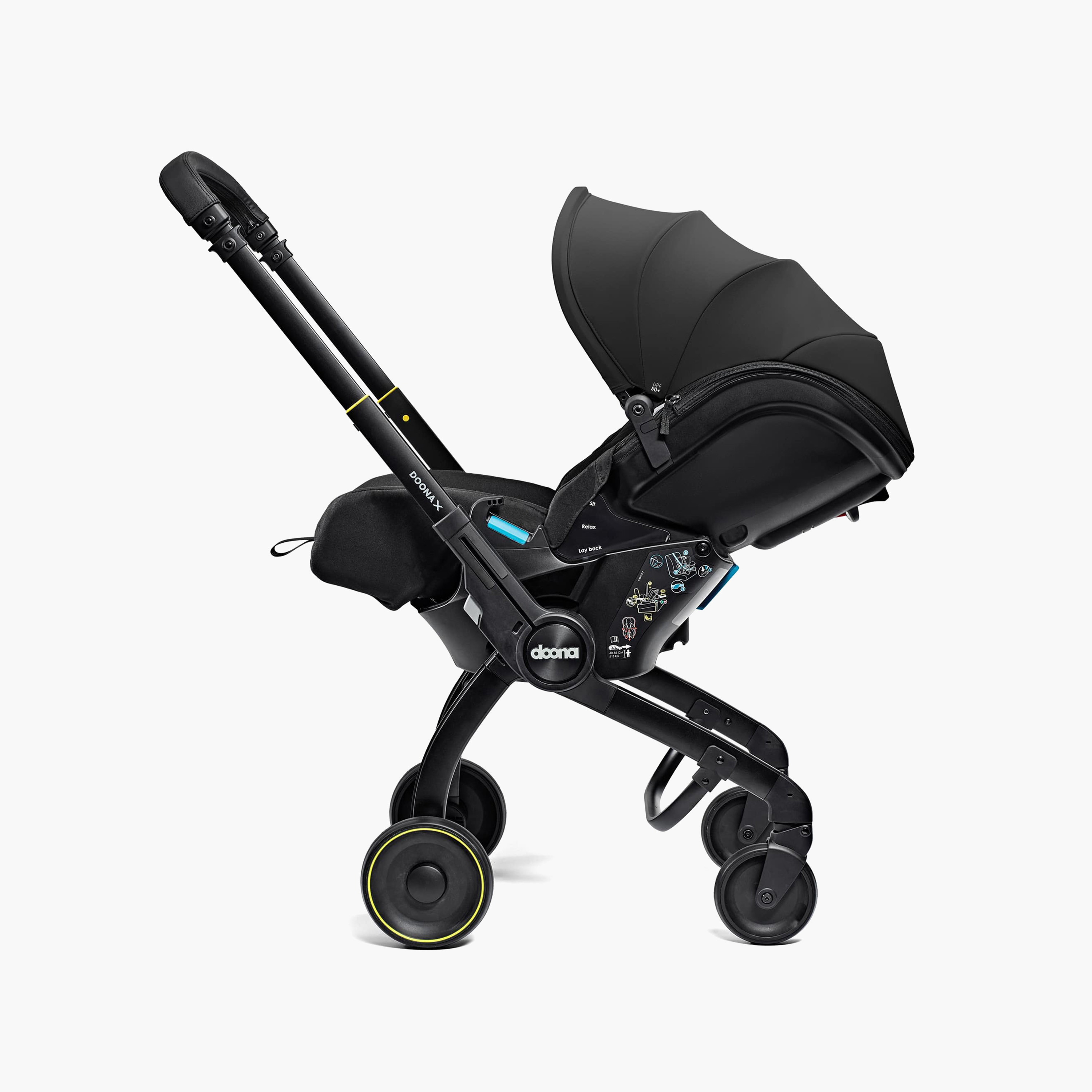 Doona X Infant Car Seat - Nitro Black-baby-gear-carseats-image-1