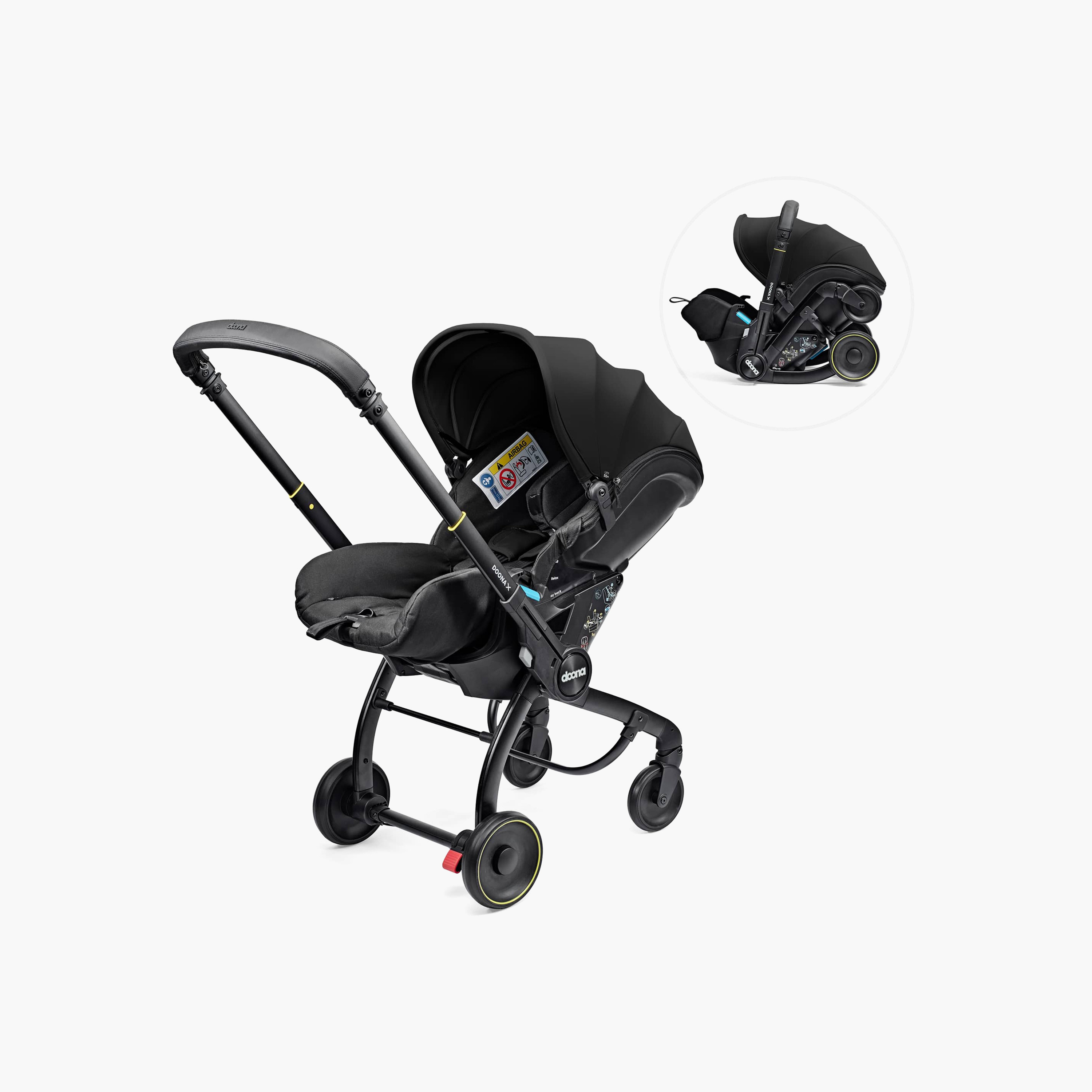 Doona X Infant Car Seat - Nitro Black-baby-gear-carseats-image-2