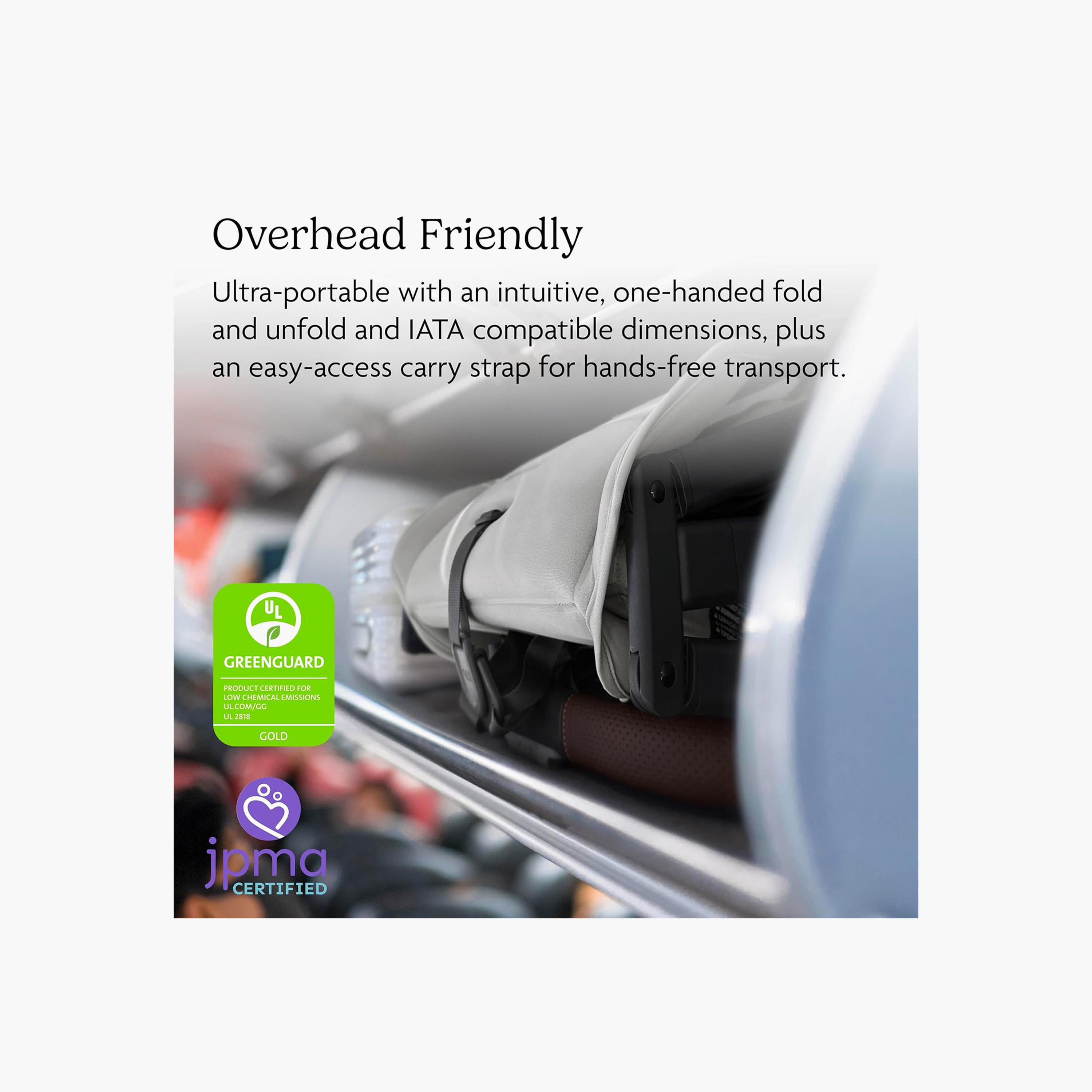 UPPAbaby Minu V3 Cabin Approved Stroller with Metal Frame and Fold-Friendly Adapters-baby-gear-strollersandprams-strollers-image-3