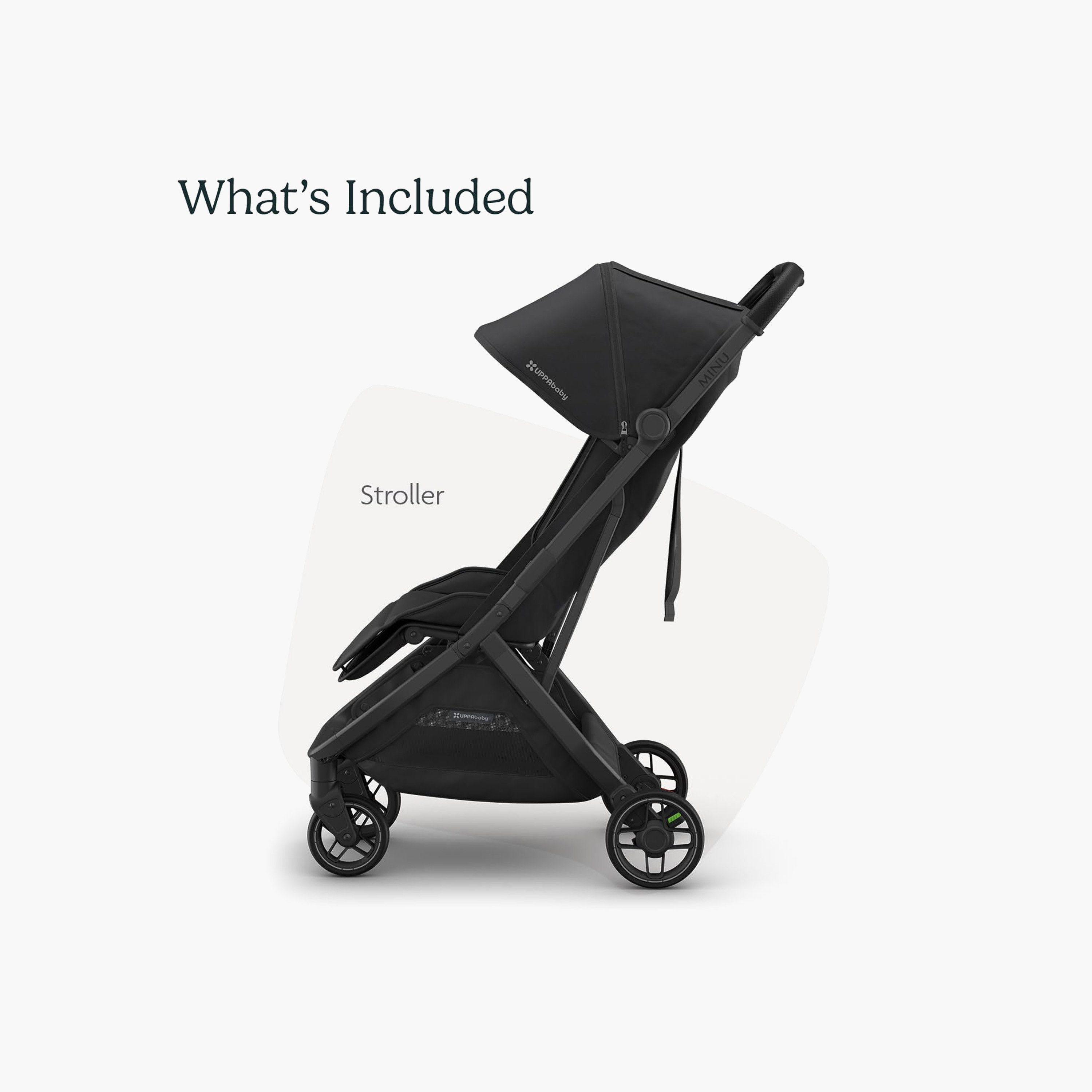 UPPAbaby Minu V3 Cabin Approved Stroller with Metal Frame and Fold-Friendly Adapters-baby-gear-strollersandprams-strollers-image-2