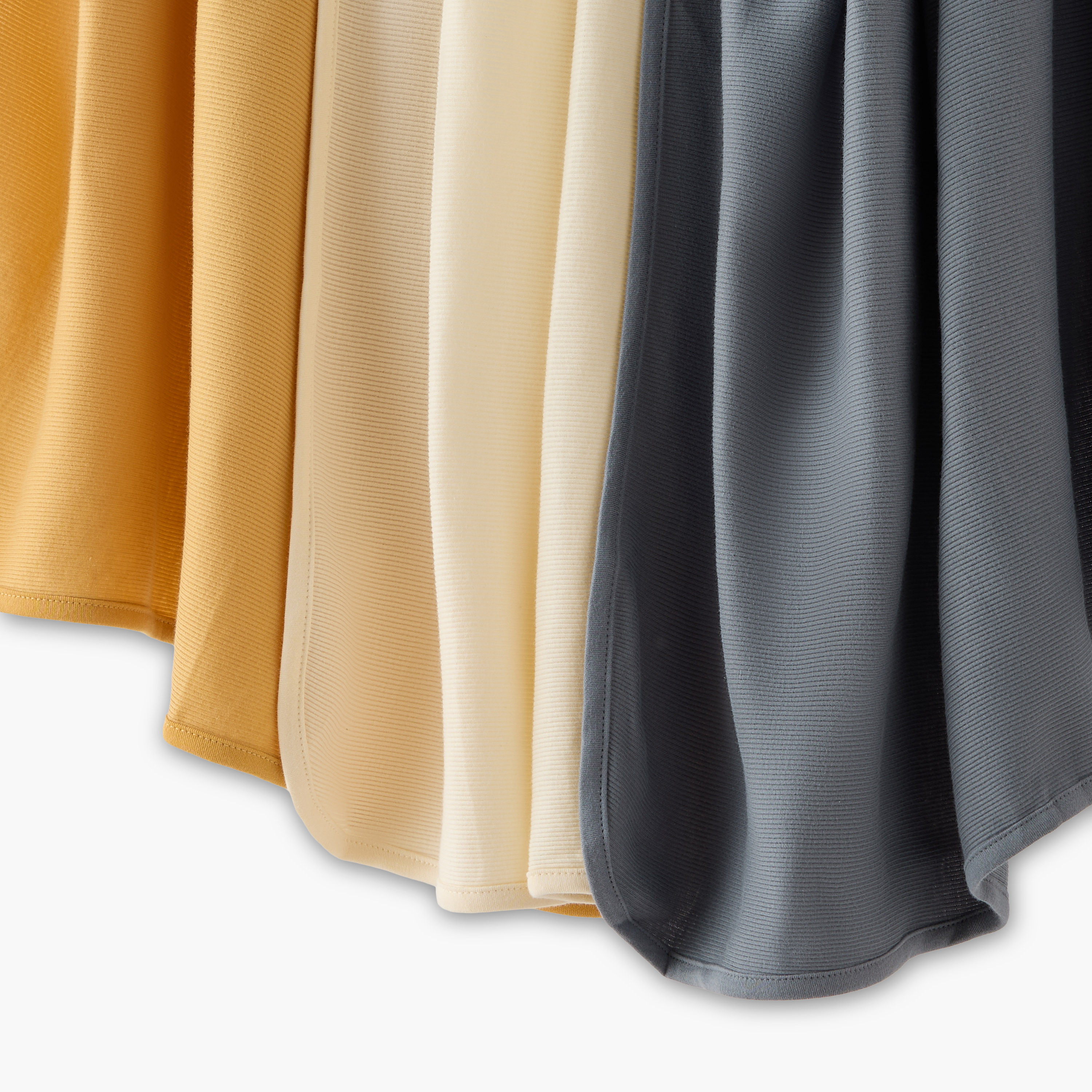 Pack of 3 Juniors Receiving Blanket with Ribbed Design, 80x100 cm-baby-nursery-blanketsandswaddles-receivingblankets-image-4