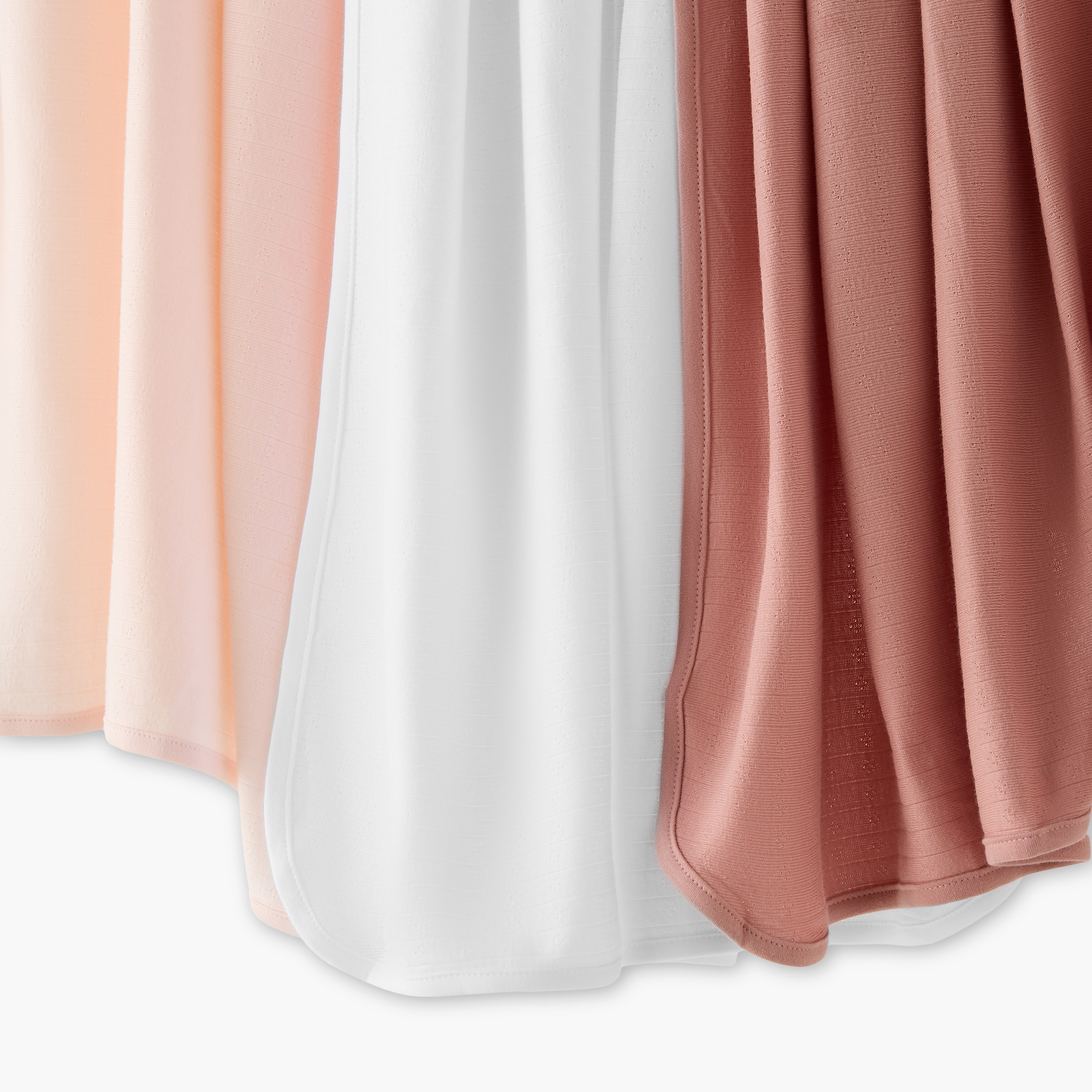 Pack of 3 Juniors Receiving Blankets with Texture, 80x100 cm-baby-nursery-blanketsandswaddles-receivingblankets-image-4
