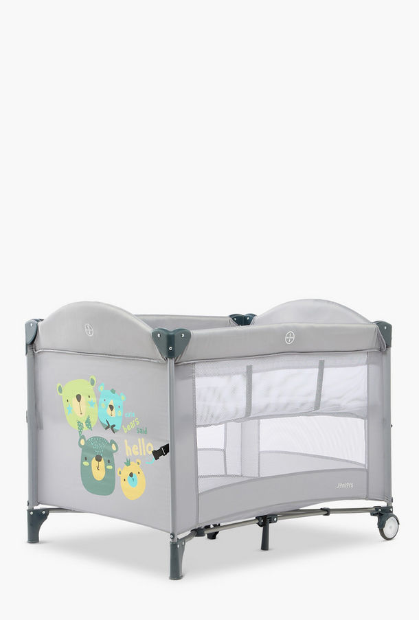 مهد سفر للأطفال إيثان من جونيورز - أزرق فيوس-baby-nursery-furniture-cribsandbeds-image-1