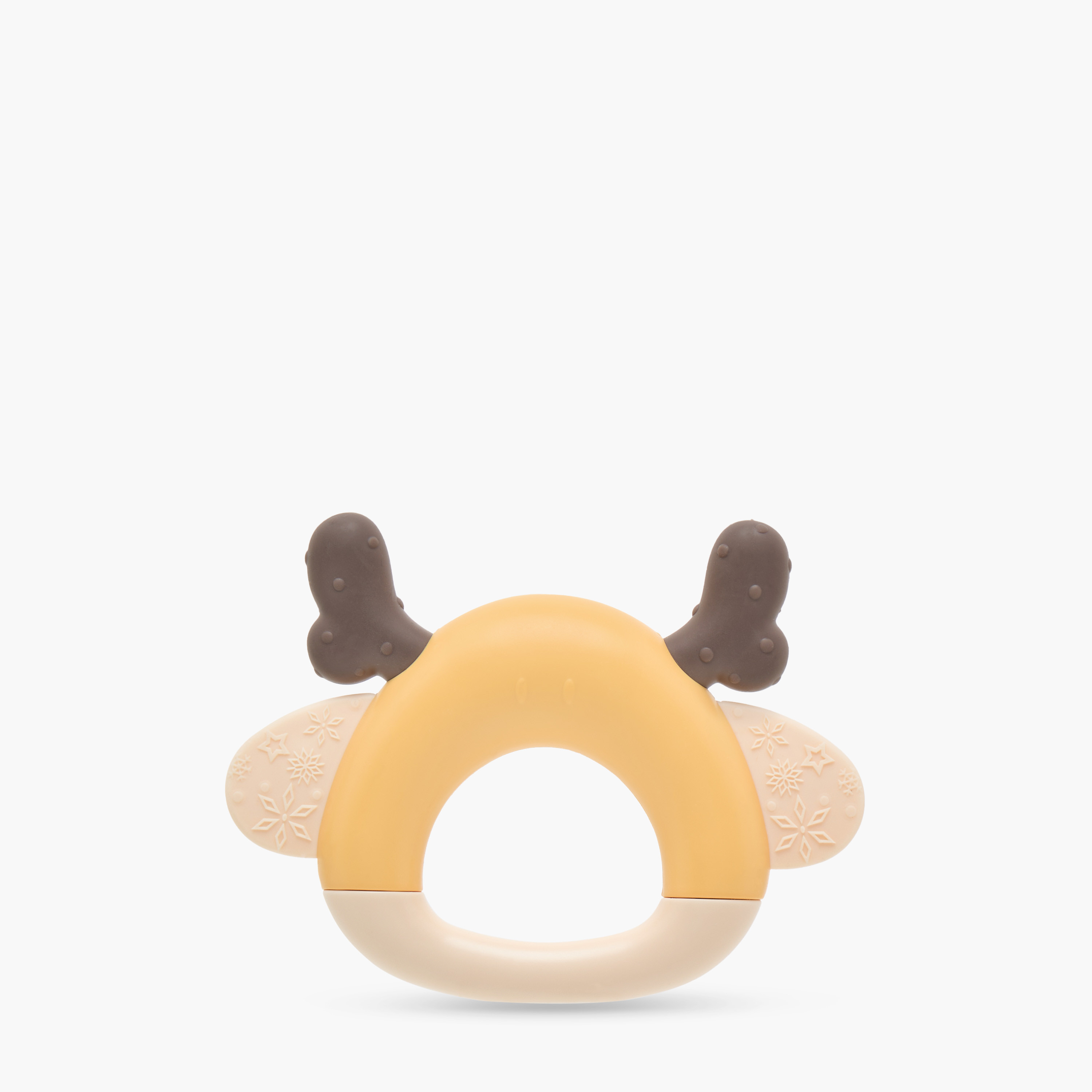 Juniors Reindeer Horn Sensory Teething Rattle-baby-feeding-teethers-image-1