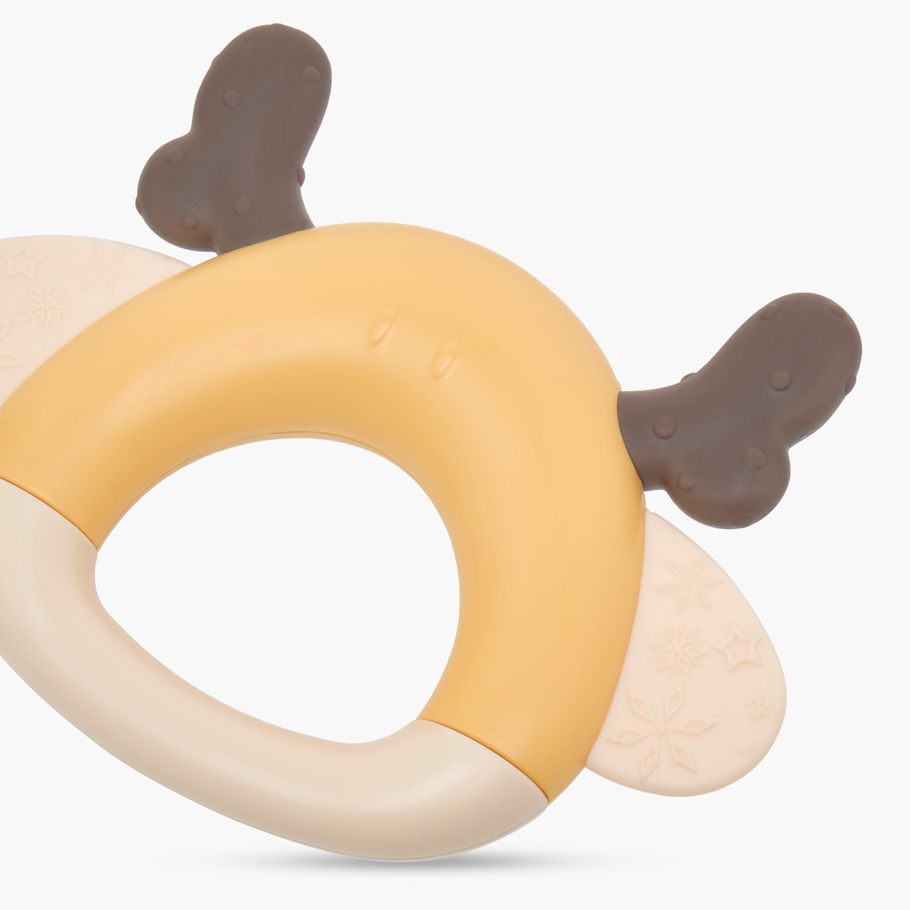Juniors Reindeer Horn Sensory Teething Rattle-baby-feeding-teethers-image-3