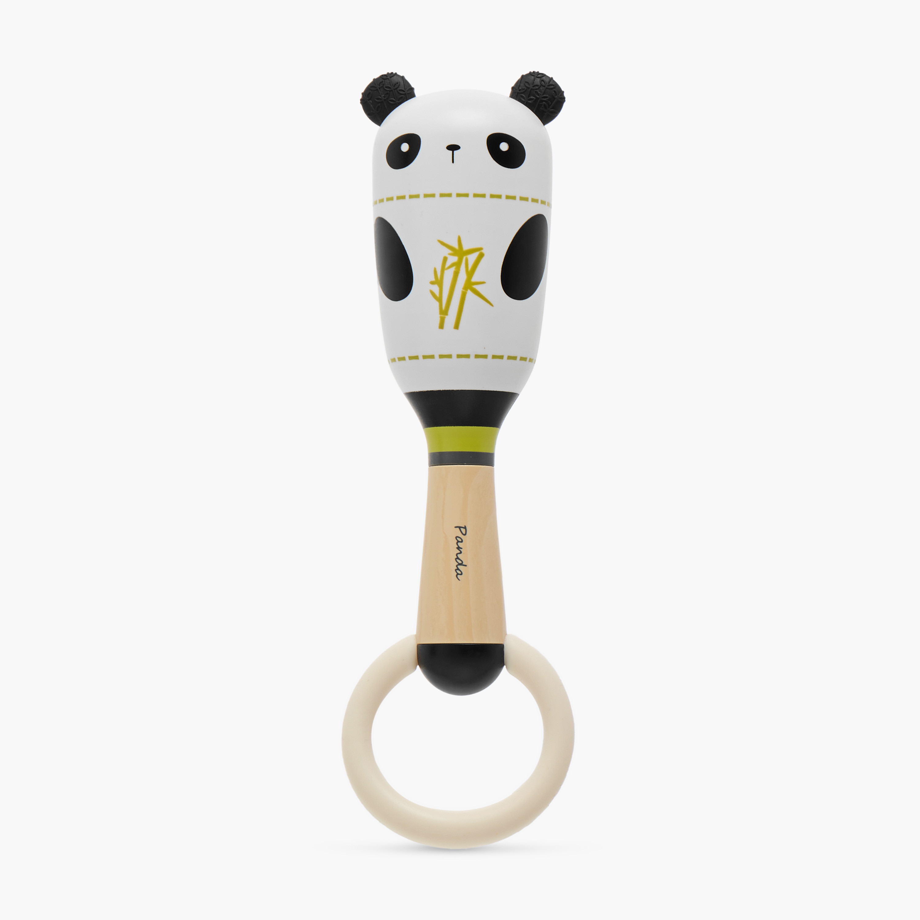 Juniors Panda Sensory Teething Rattle-baby-feeding-teethers-image-1