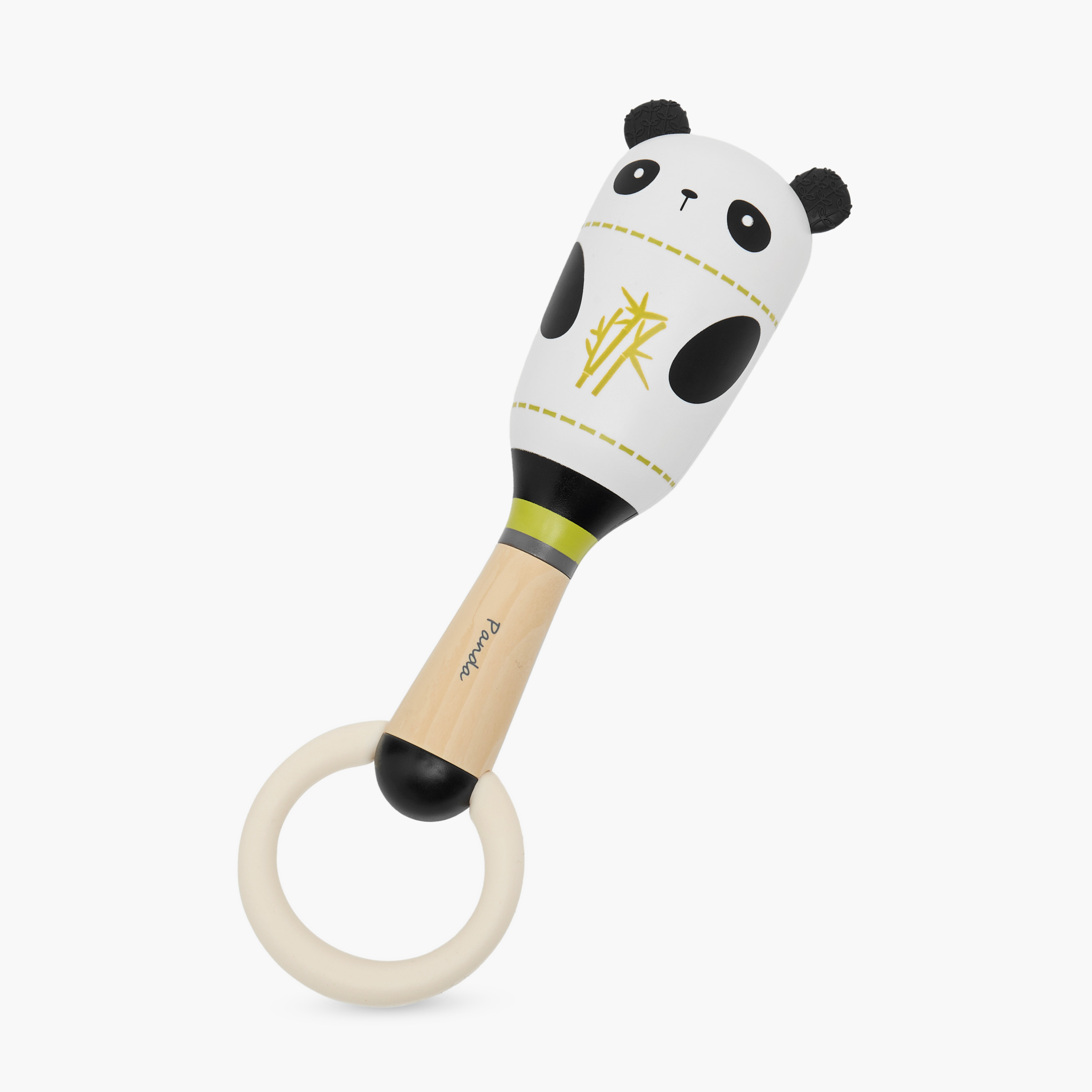 Juniors Panda Sensory Teething Rattle-baby-feeding-teethers-image-2