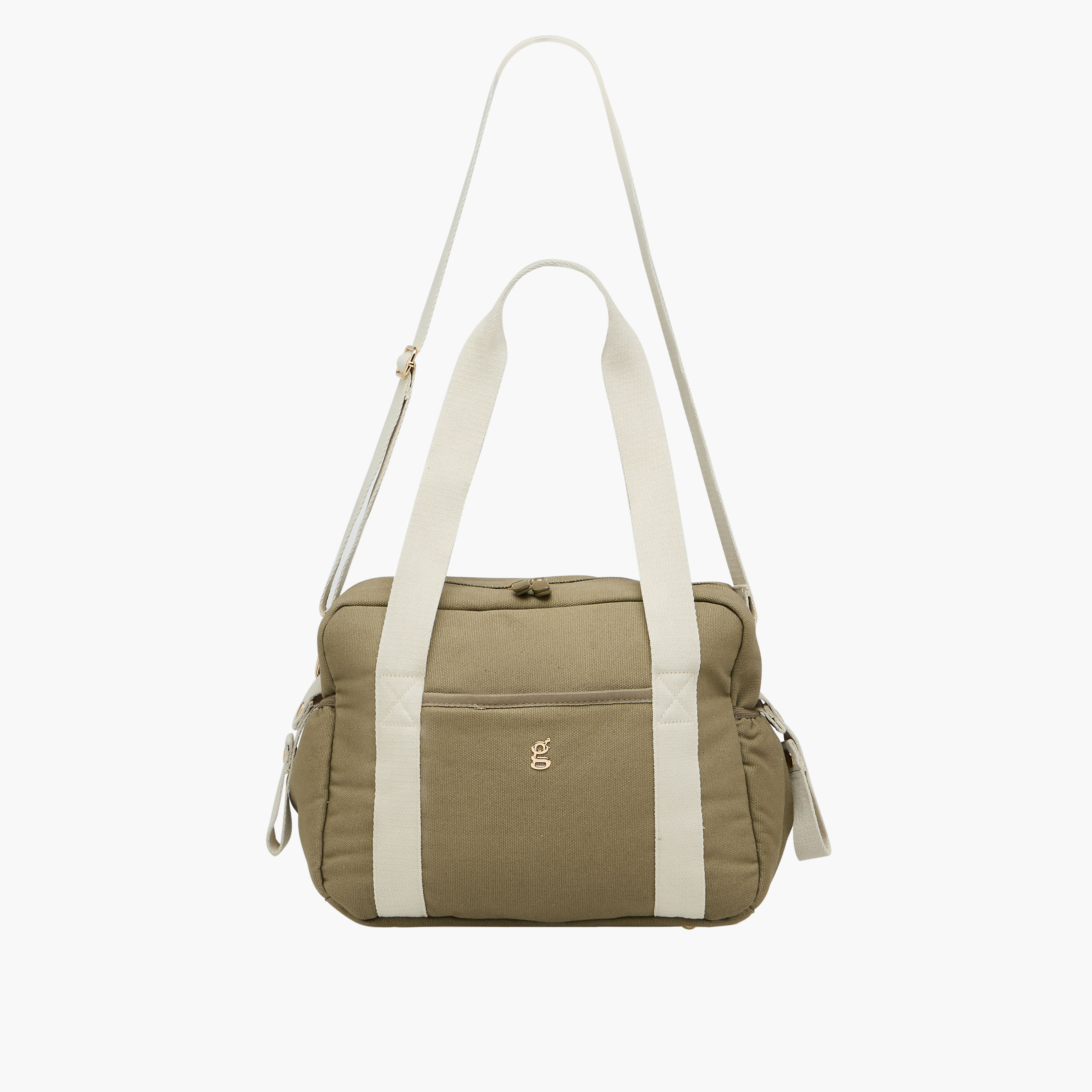 Giggles Solid Diaper Bag with Double Handles-baby-diapering-diaperbags-image-2
