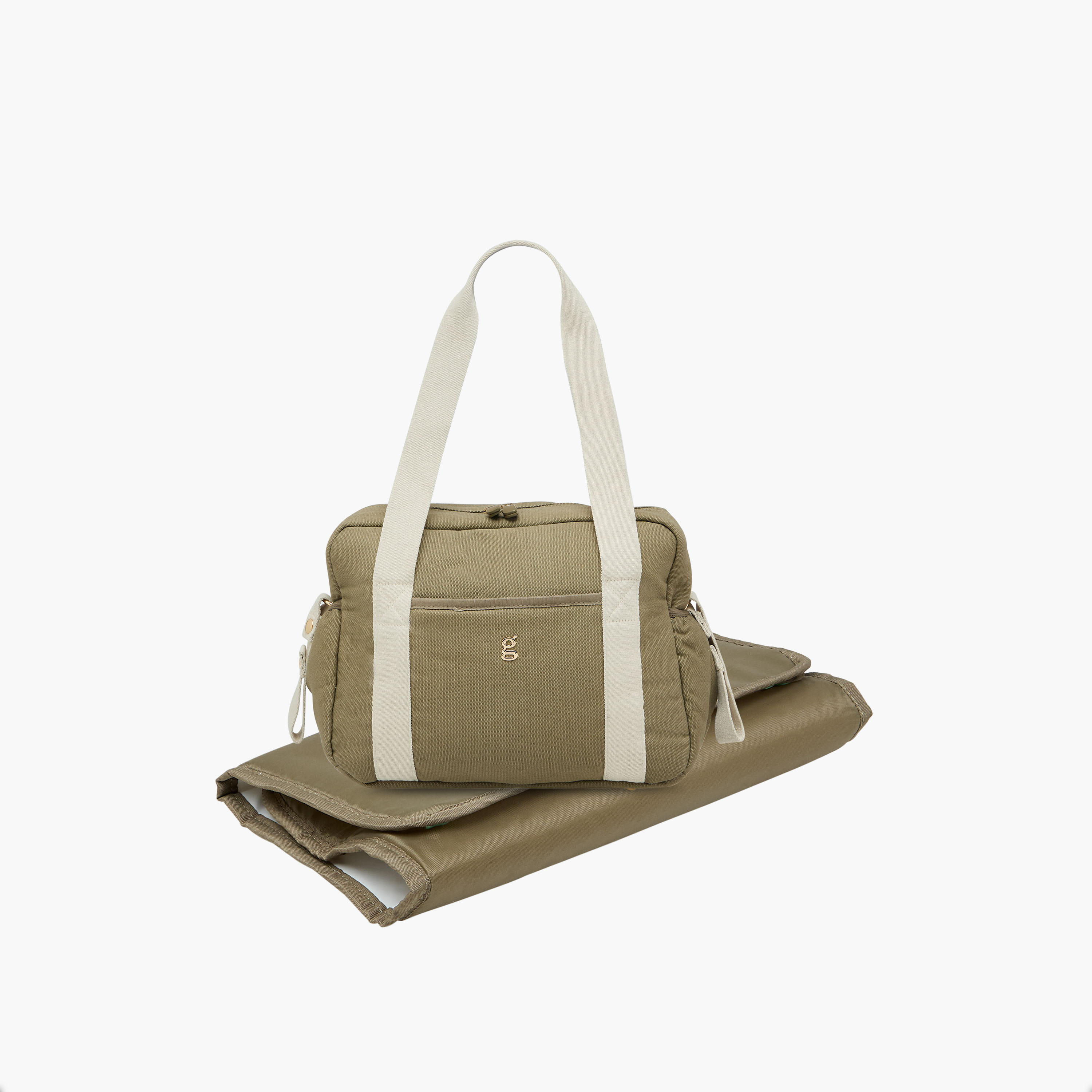 Giggles Solid Diaper Bag with Double Handles-baby-diapering-diaperbags-image-3