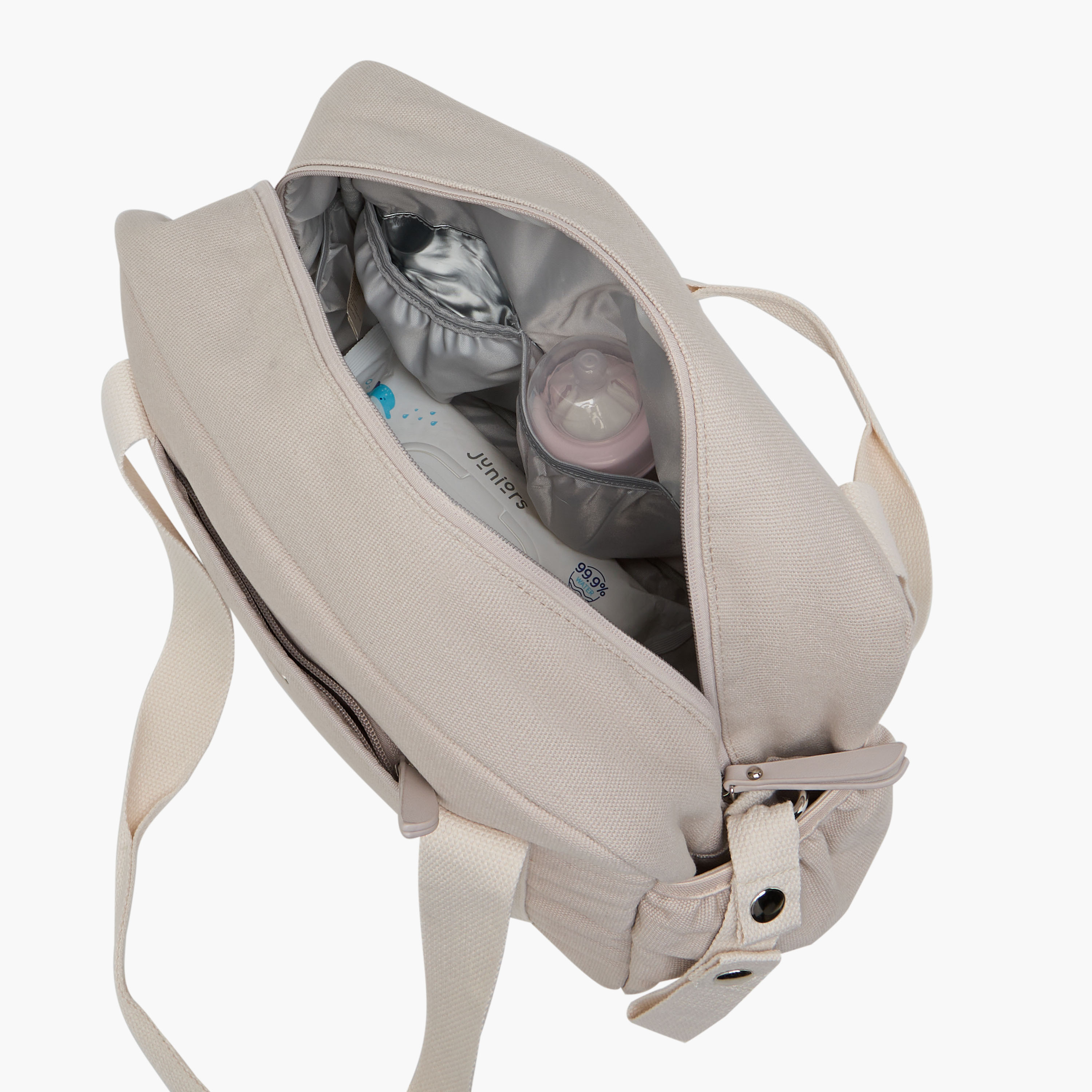 Giggles Solid Diaper Bag with Double Handles-baby-diapering-diaperbags-image-13