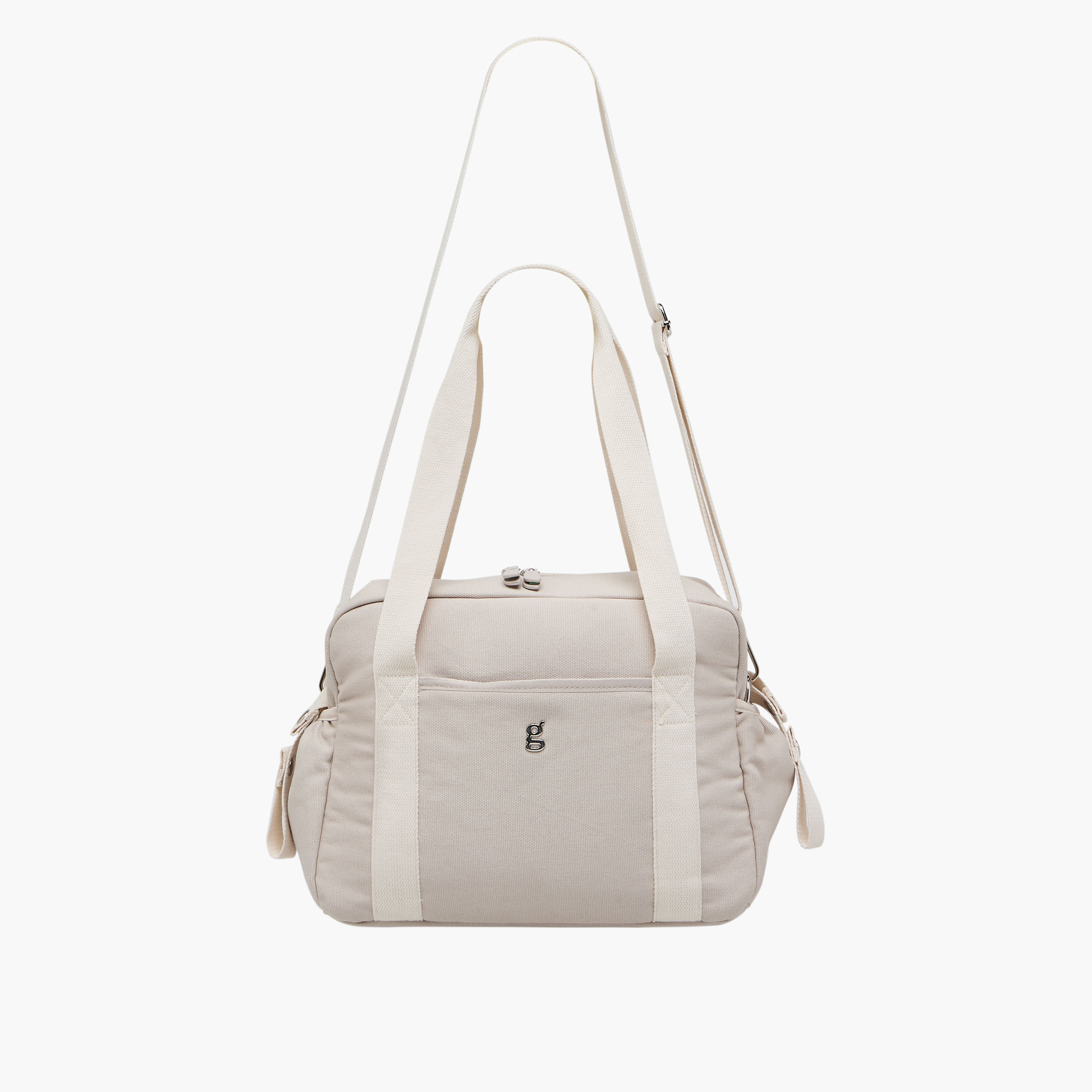 Giggles Solid Diaper Bag with Double Handles-baby-diapering-diaperbags-image-2