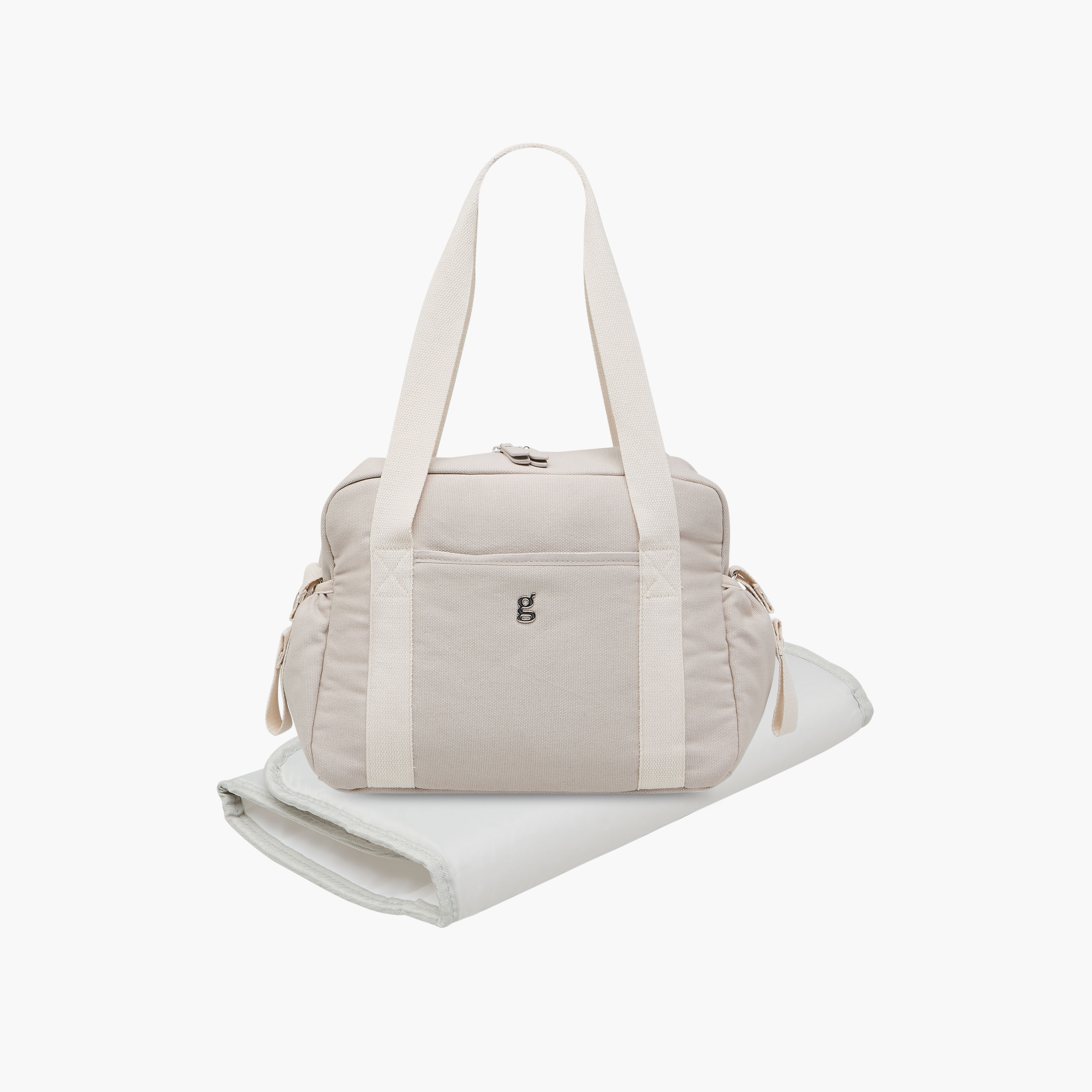 Giggles Solid Diaper Bag with Double Handles-baby-diapering-diaperbags-image-3