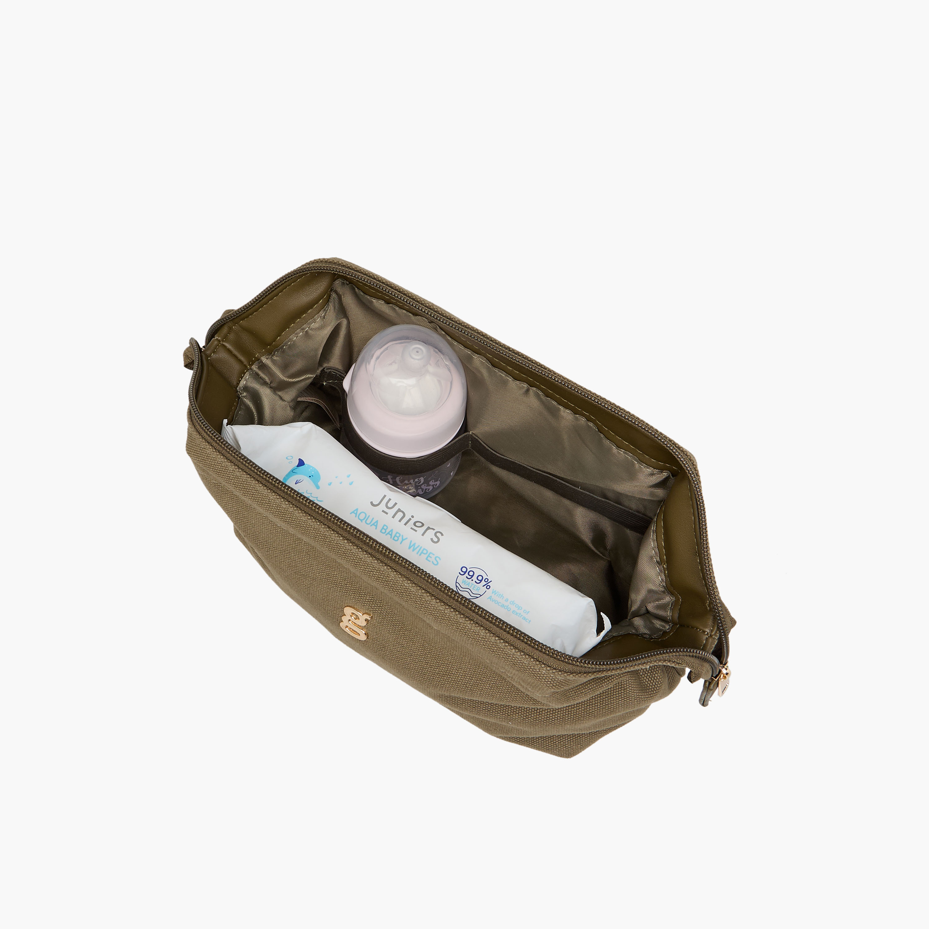 Giggles Solid Toiletries Pouch with Zip Closure-baby-diapering-diaperbags-image-6