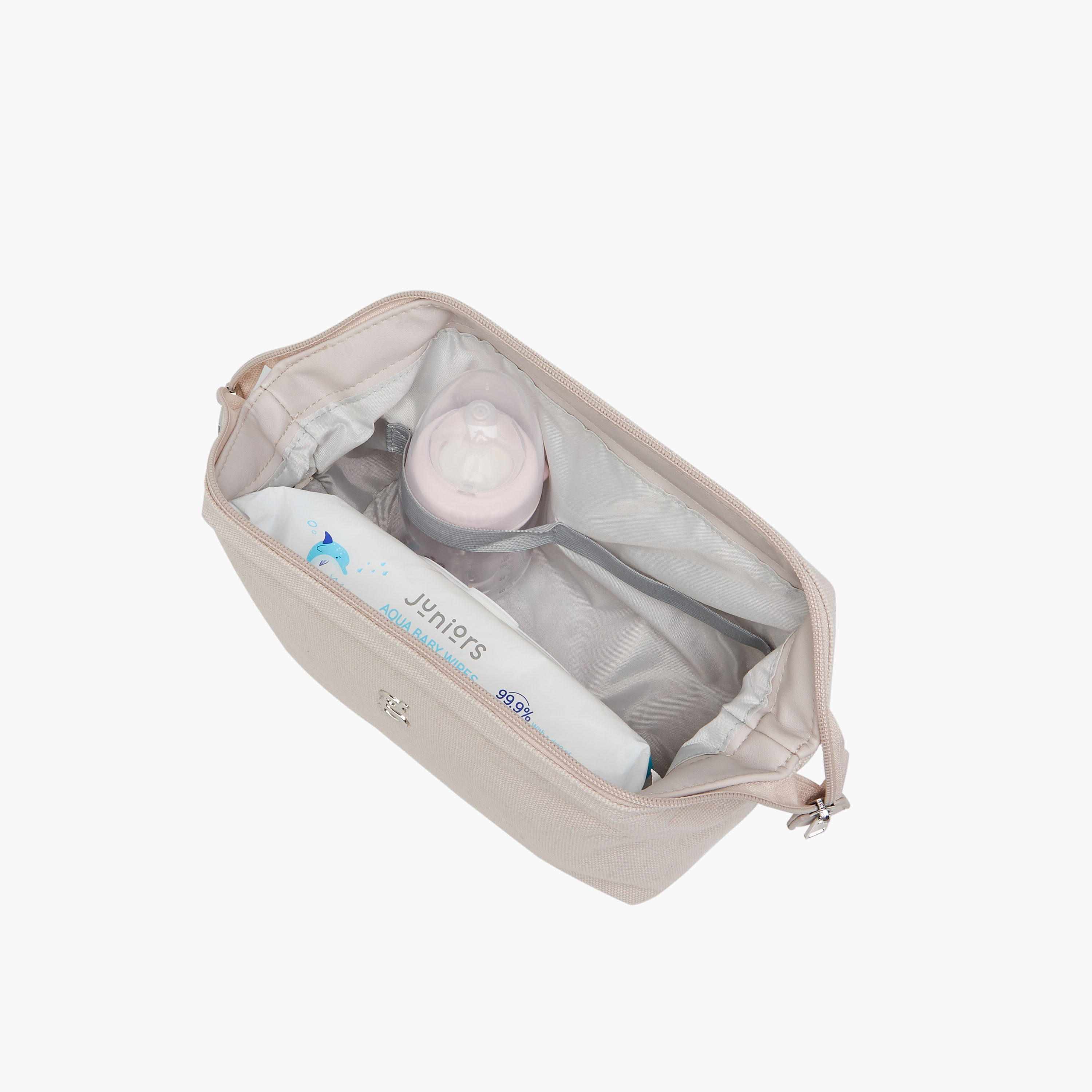Giggles Solid Toiletries Pouch with Zip Closure-baby-diapering-diaperbags-image-6