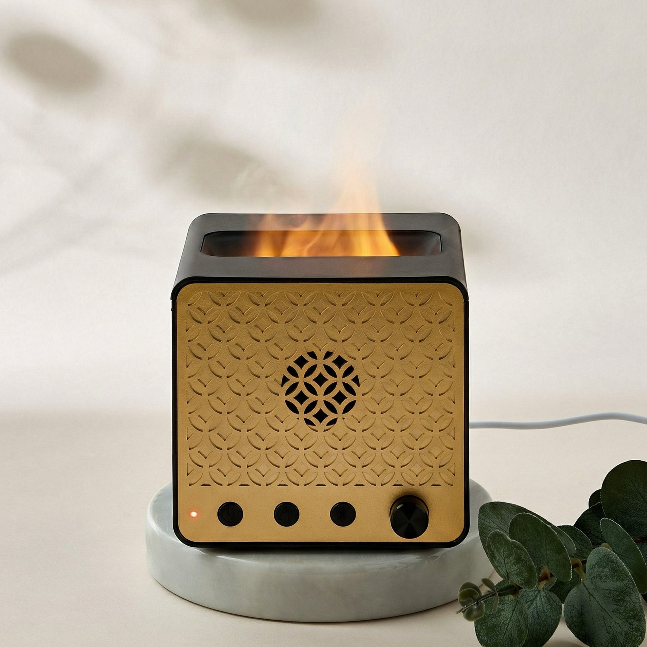 Scentra Flame Diffuser with Bluetooth Speaker-household-homefragrance-airrevitalisersandhumidifiers-image-1