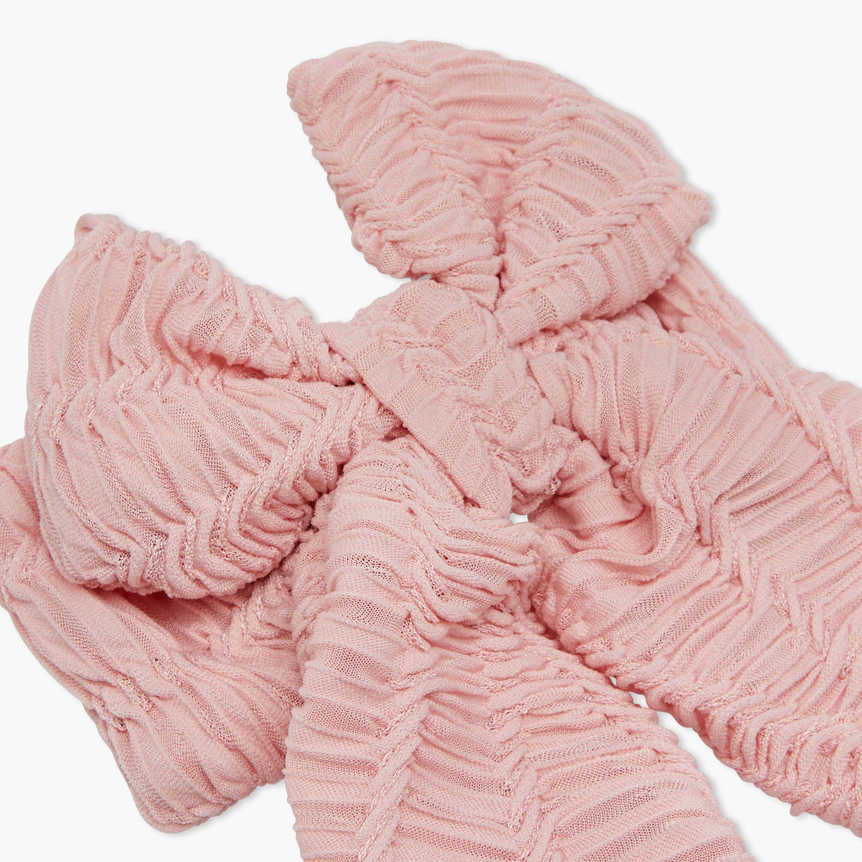 Crinkled Textured Bow Hair Clip-women-hairaccessories-clips-image-2