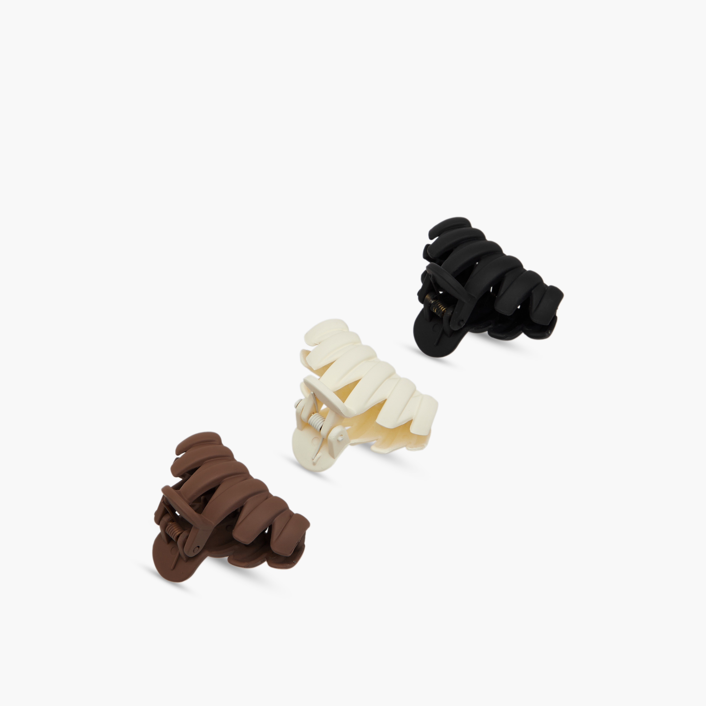 طقم مشابك شعر 3 قطع سادة-women-hairaccessories-clamps-image-5